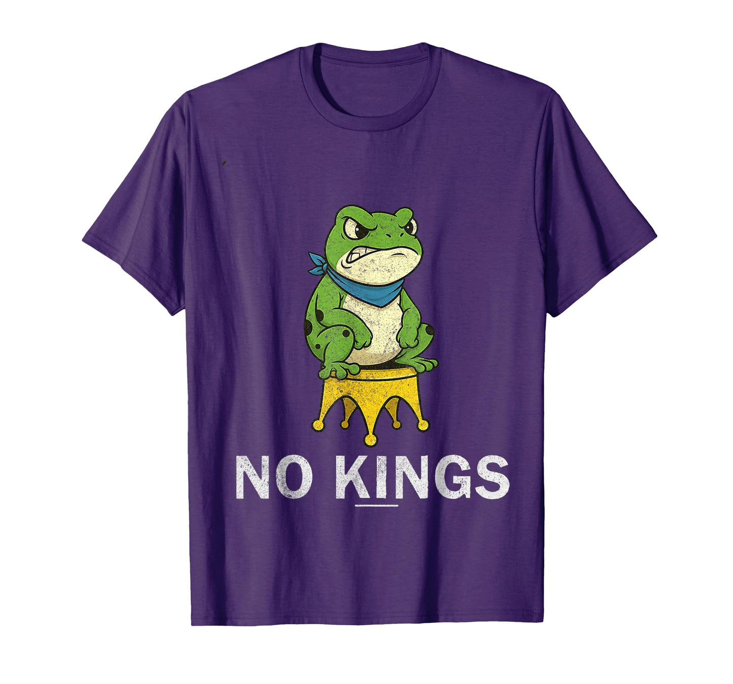 Freedom Portland Frog Resist No Kings T-Shirt