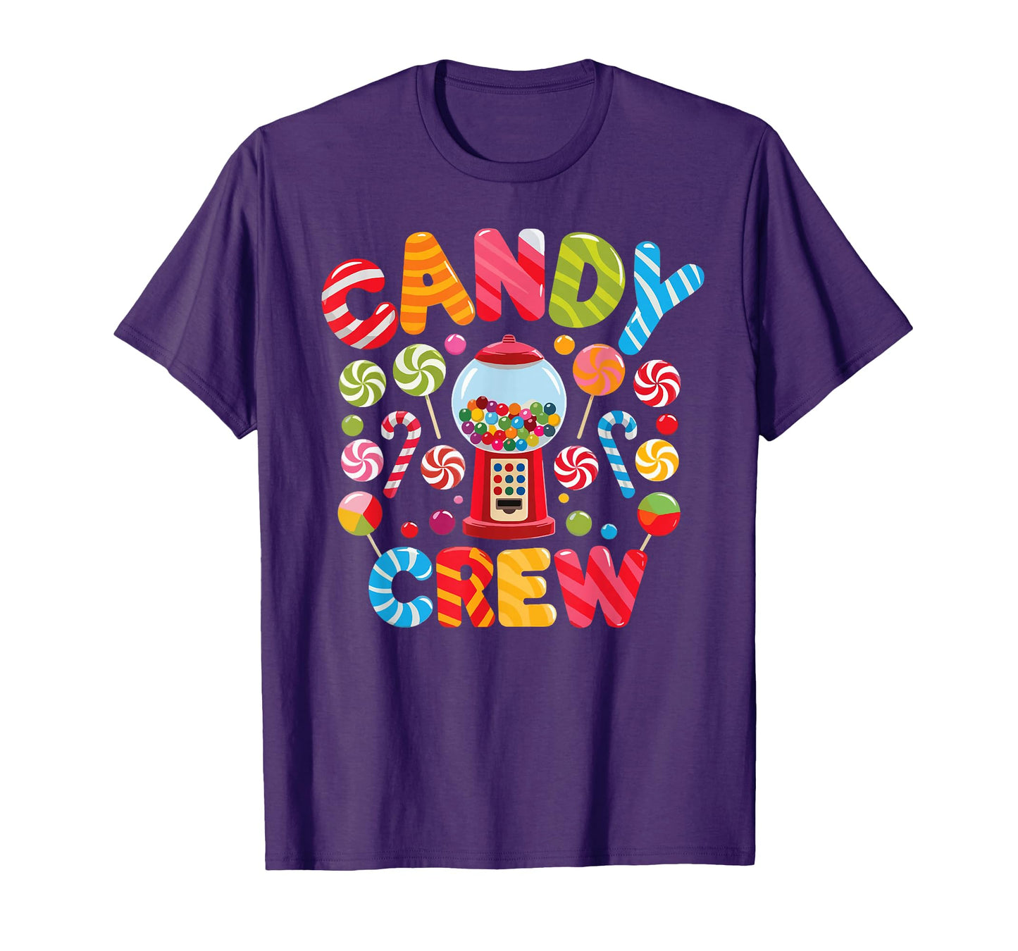 Candy Crew Candy Costume Women Candy Land Kids Sweetie T-Shirt