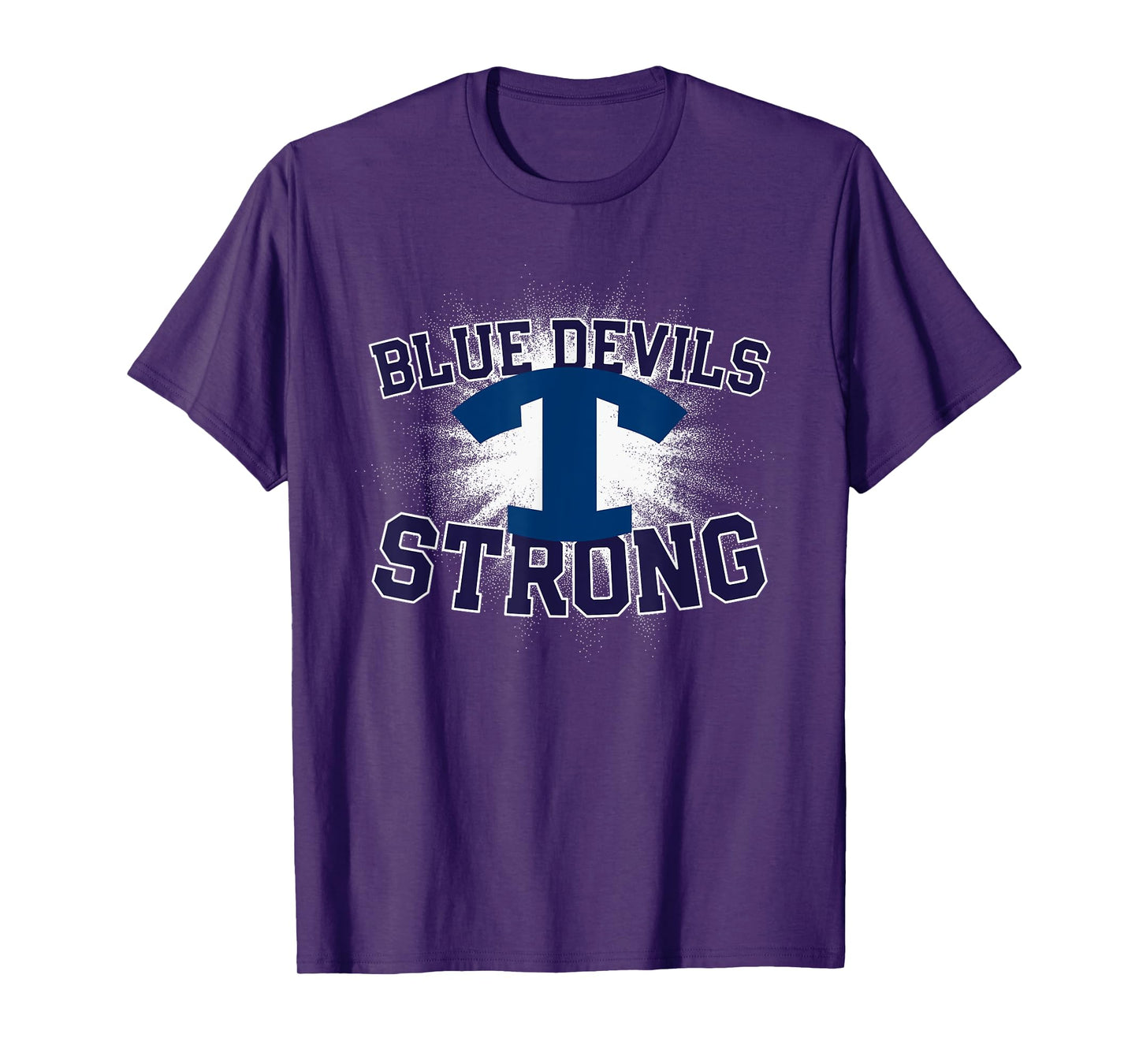 Tift County Blue Devils Logo Strong Flag HS T-Shirt