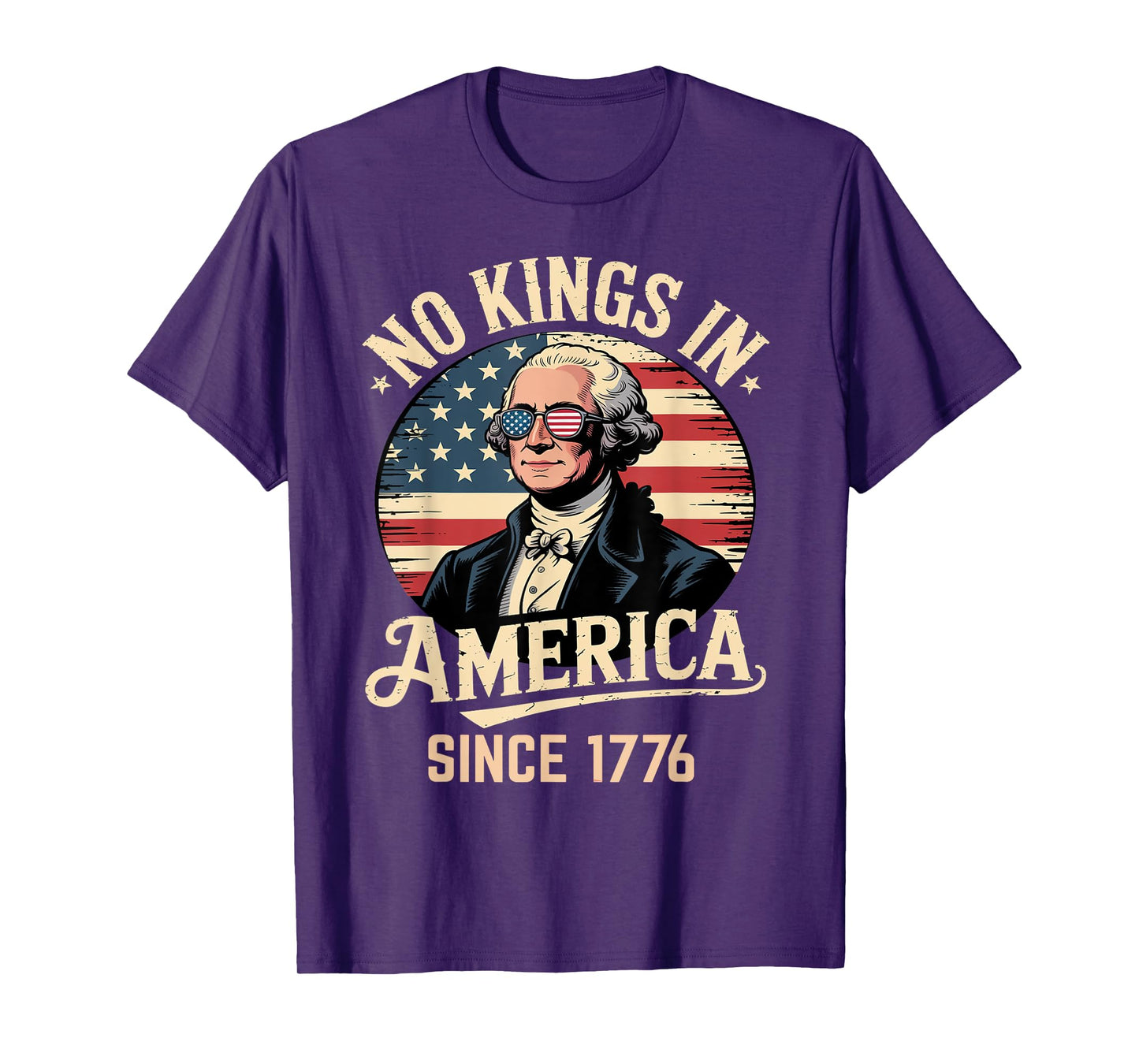 4th of July No Kings in America T-Shirt