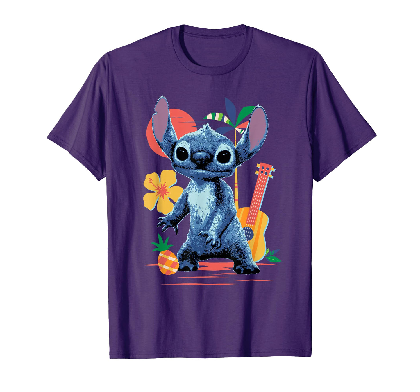 Disney Lilo & Stitch Live-Action Movie Musical Beach Fun T-Shirt