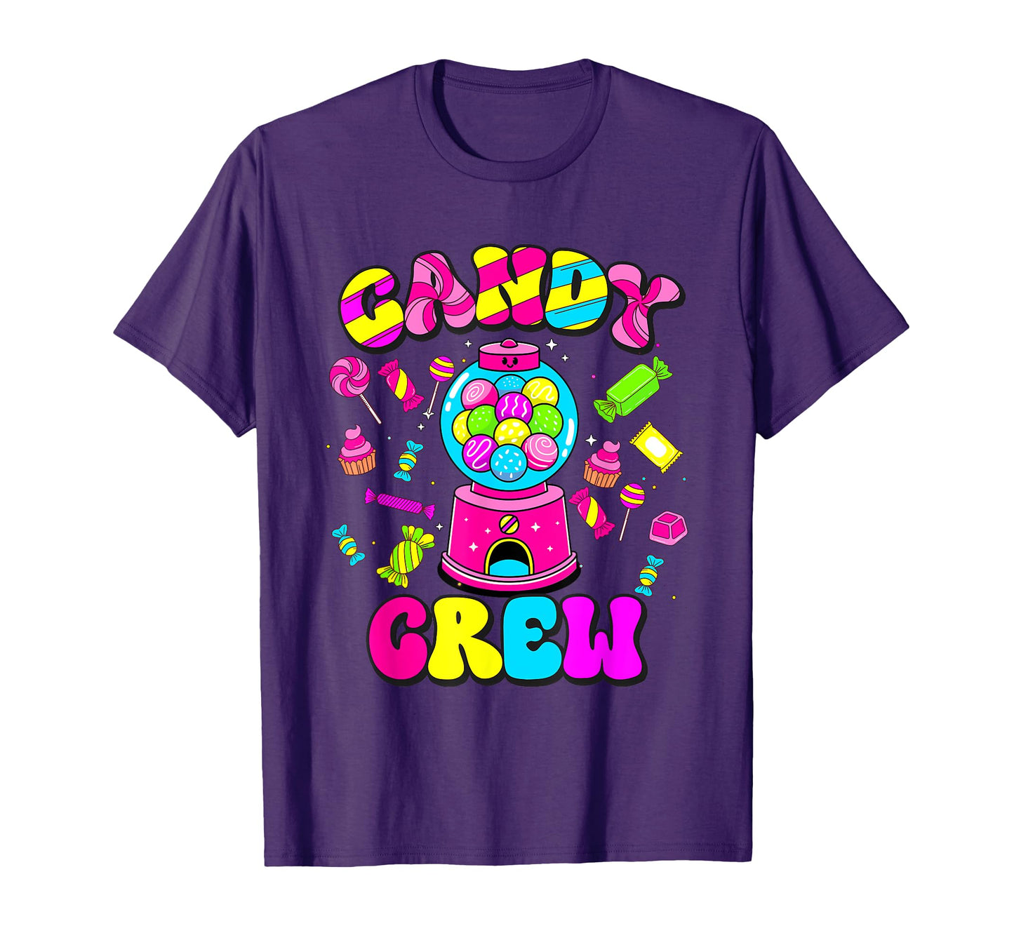 Candy Crew Sweetie Candy Land Candy Squad Halloween T-Shirt