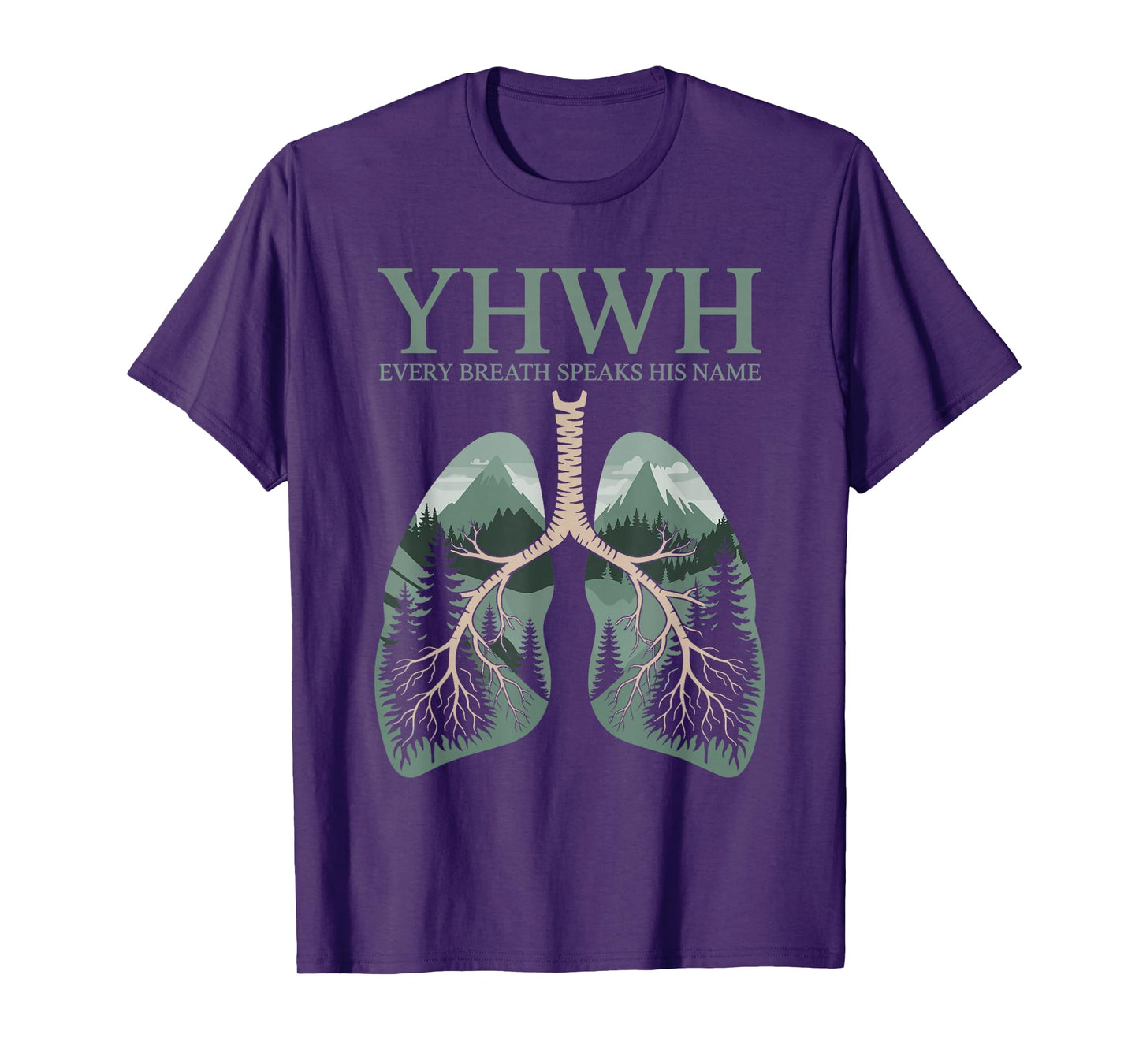 YHWH Every Breath Speaks His Name Yahweh T-Shirt