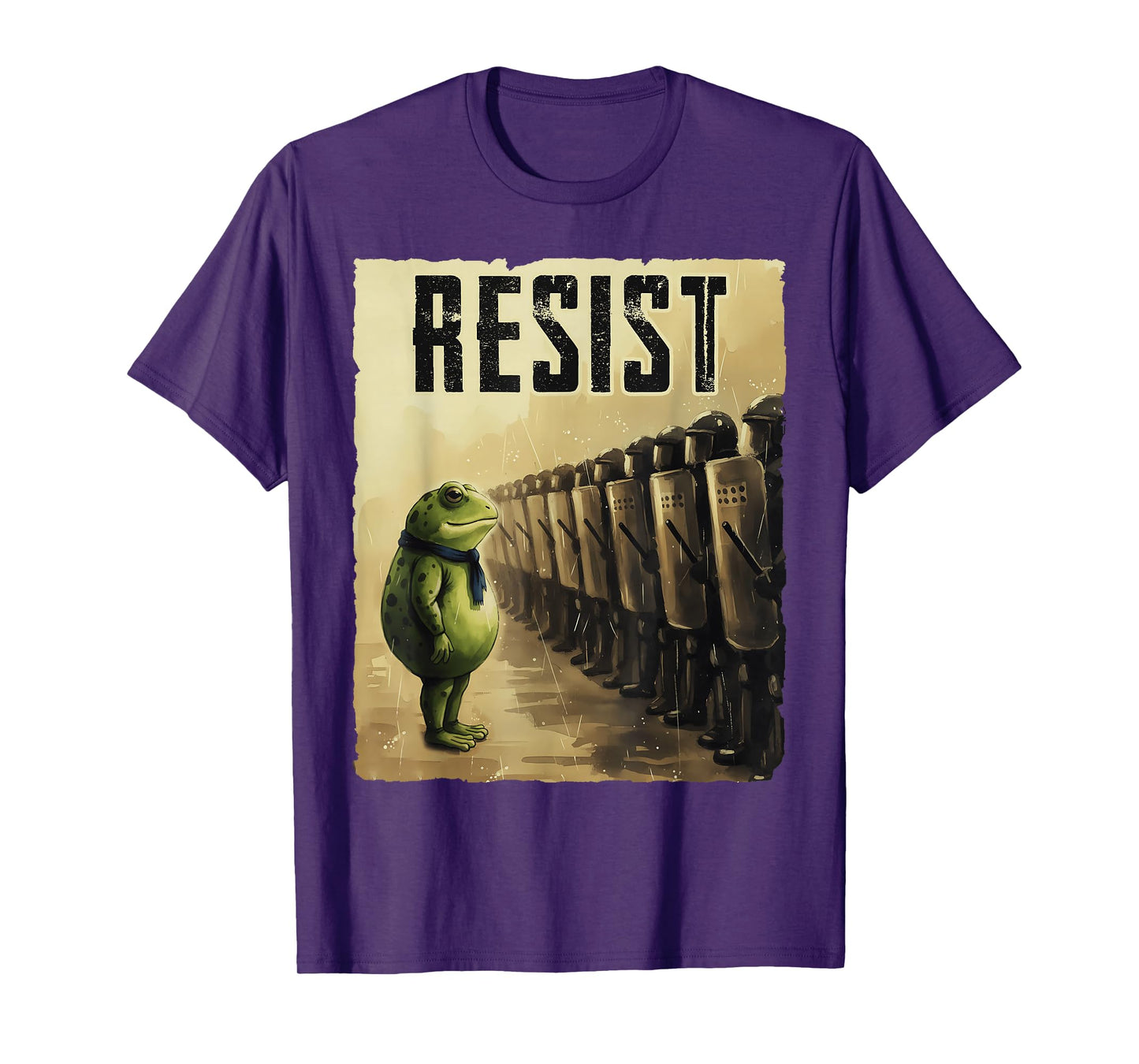 Portland Frog Protest for Men and Women T-Shirt