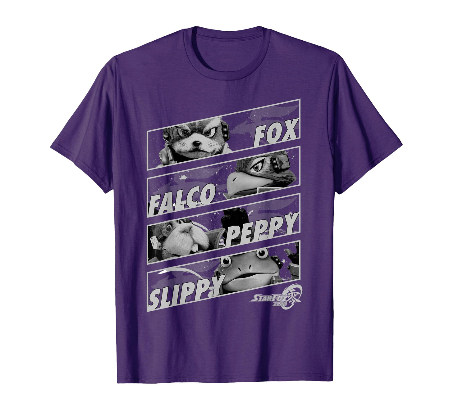 Star Fox Zero Tilted Team Group Shot Graphic T-Shirt T-Shirt