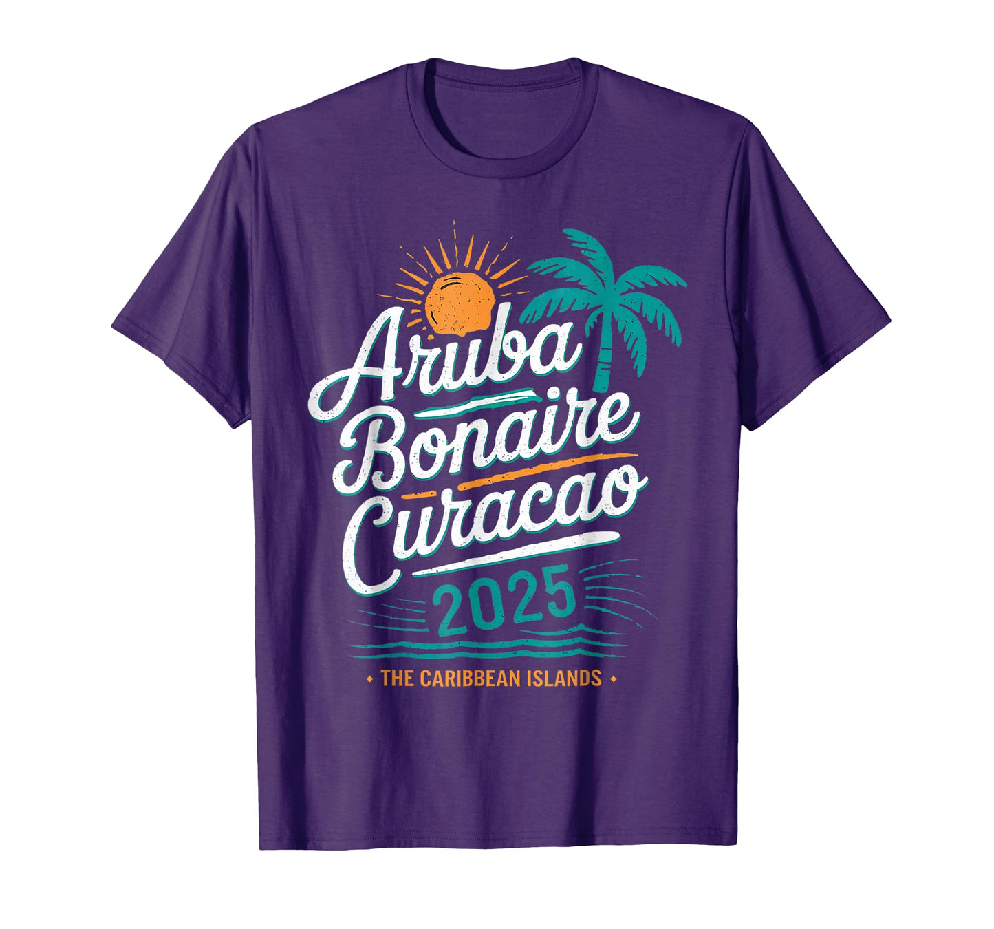 ABC Islands Aruba Bonaire Curaçao Cruise Vacation 2025 T-Shirt