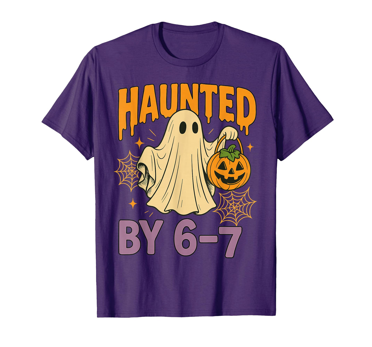Haunted by 6-7 Funny Halloween Ghosts Six Seven T-Shirt