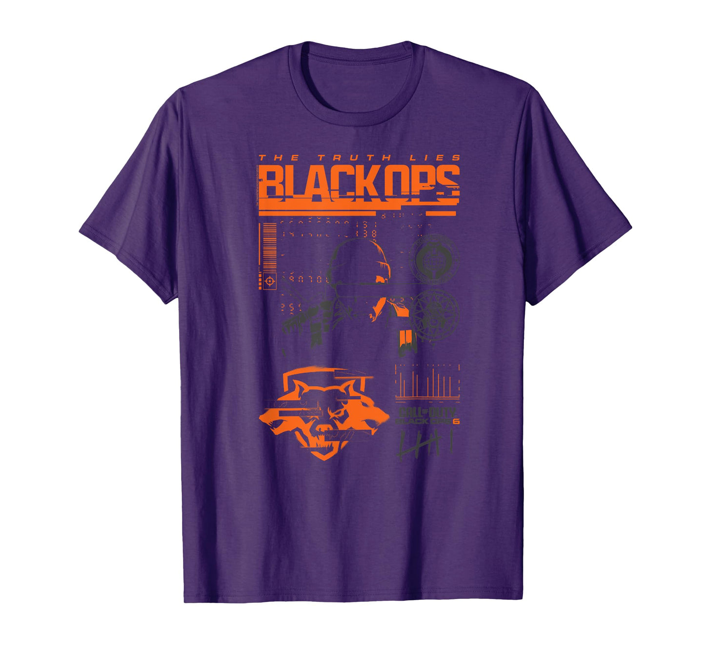 Call of Duty Black Ops 6 Collage Video Game T-Shirt