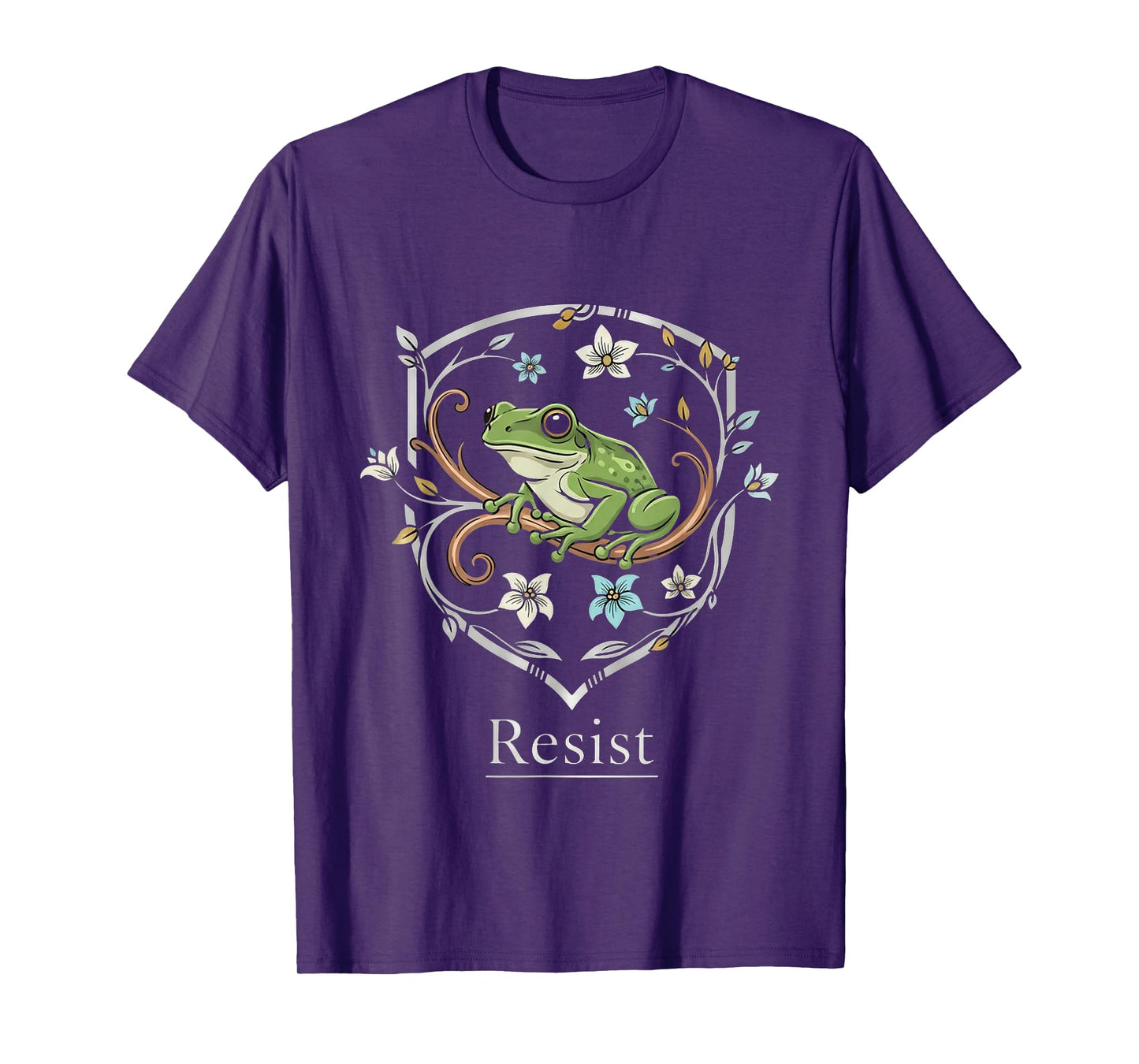 Portland Resist Frog Protest No Kings Day T-Shirt