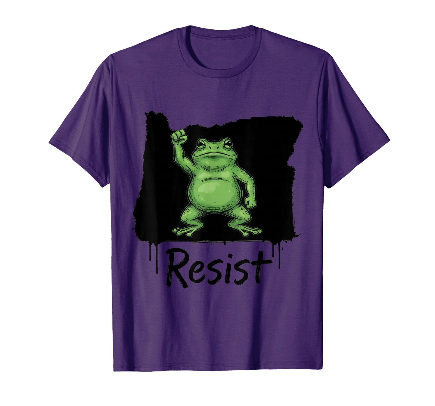 Portland Frog Protest Shirt Funny Portland Frog Protest T-Shirt