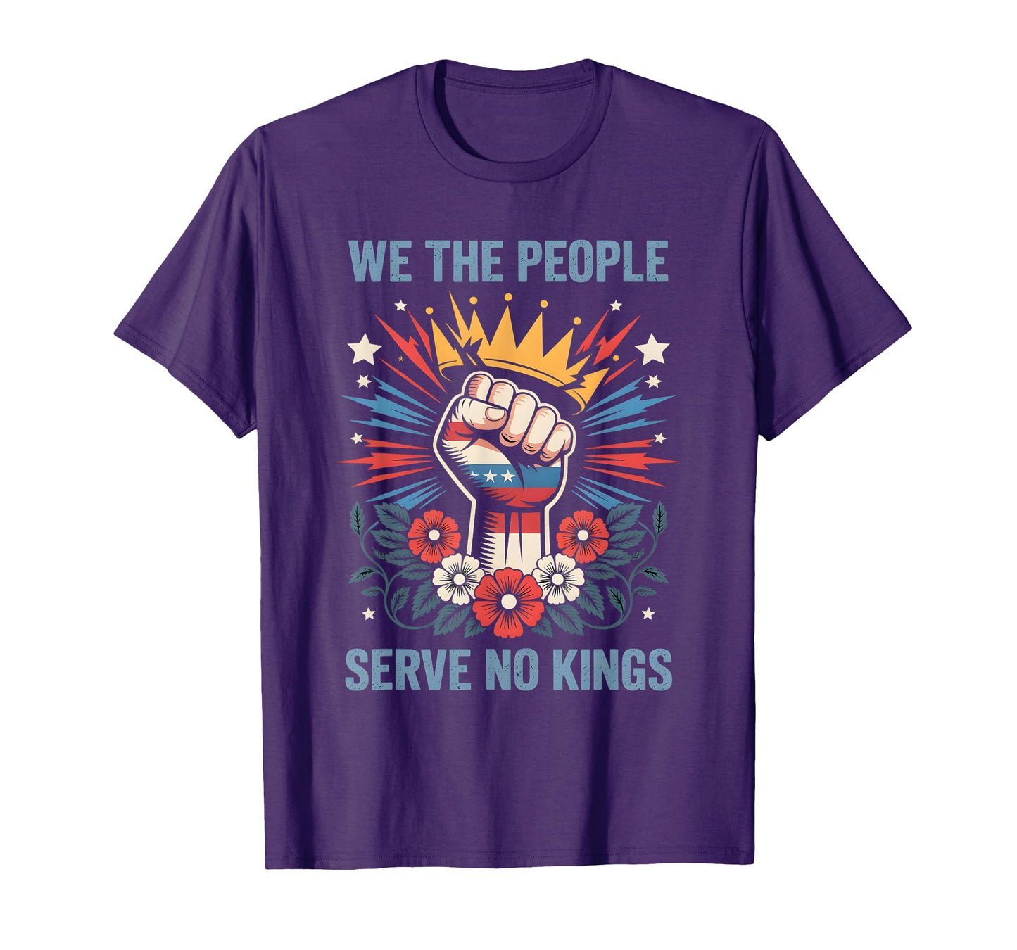 We The People Serve No Kings Democracy America Patriotic T-Shirt