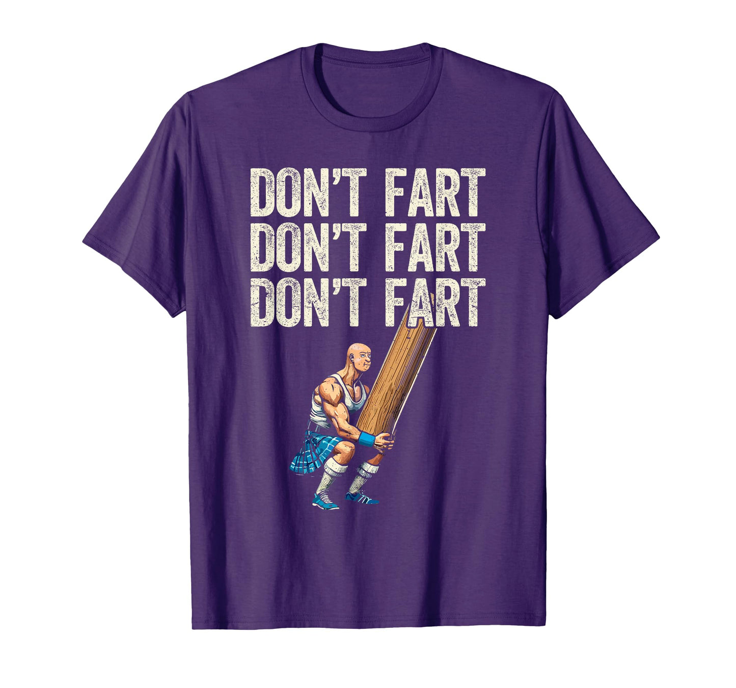 Caber toss funny highland games T-Shirt