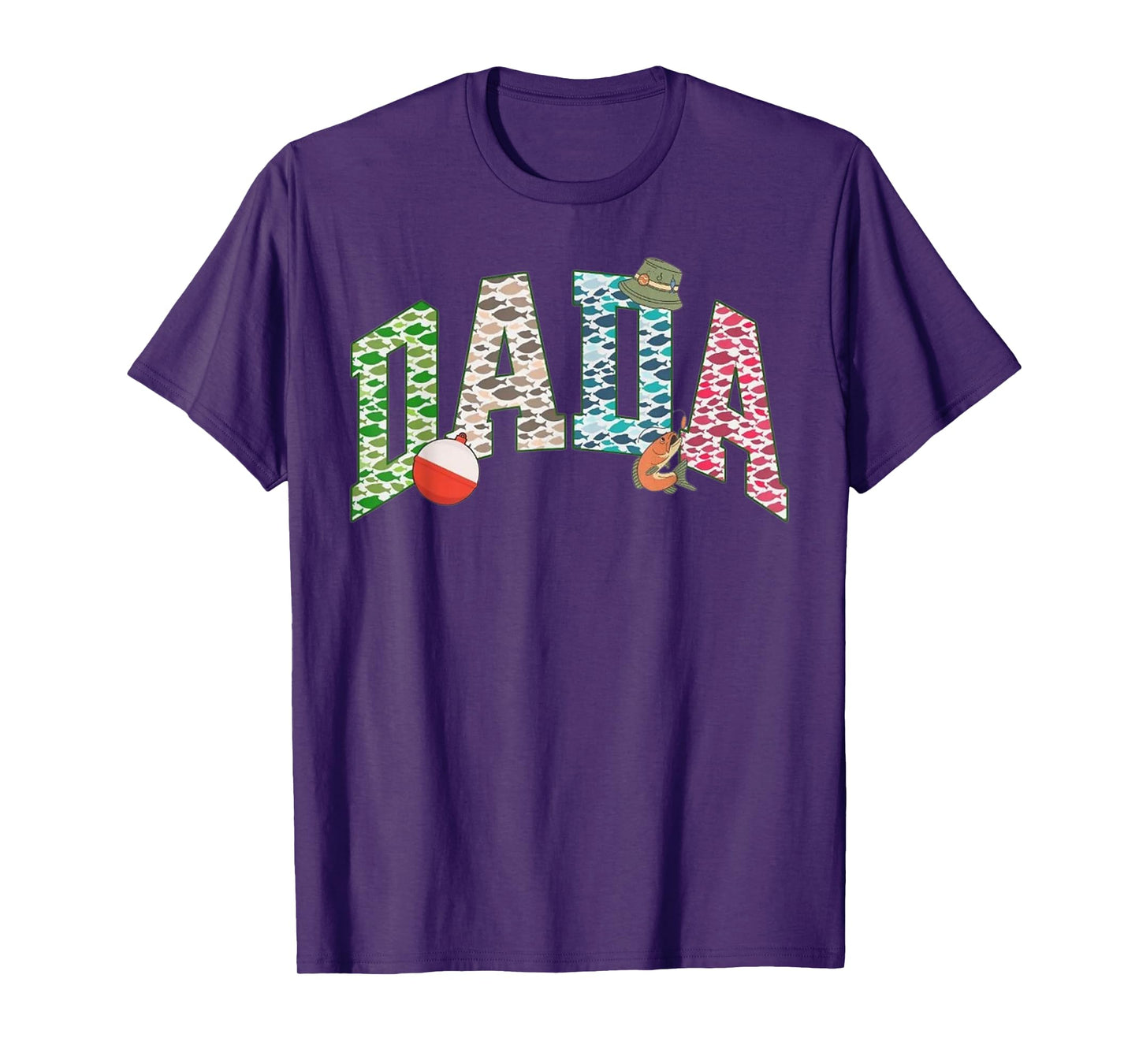 Dada of The Big One Fishing O-Fish-Ally 1st Birthday Family T-Shirt