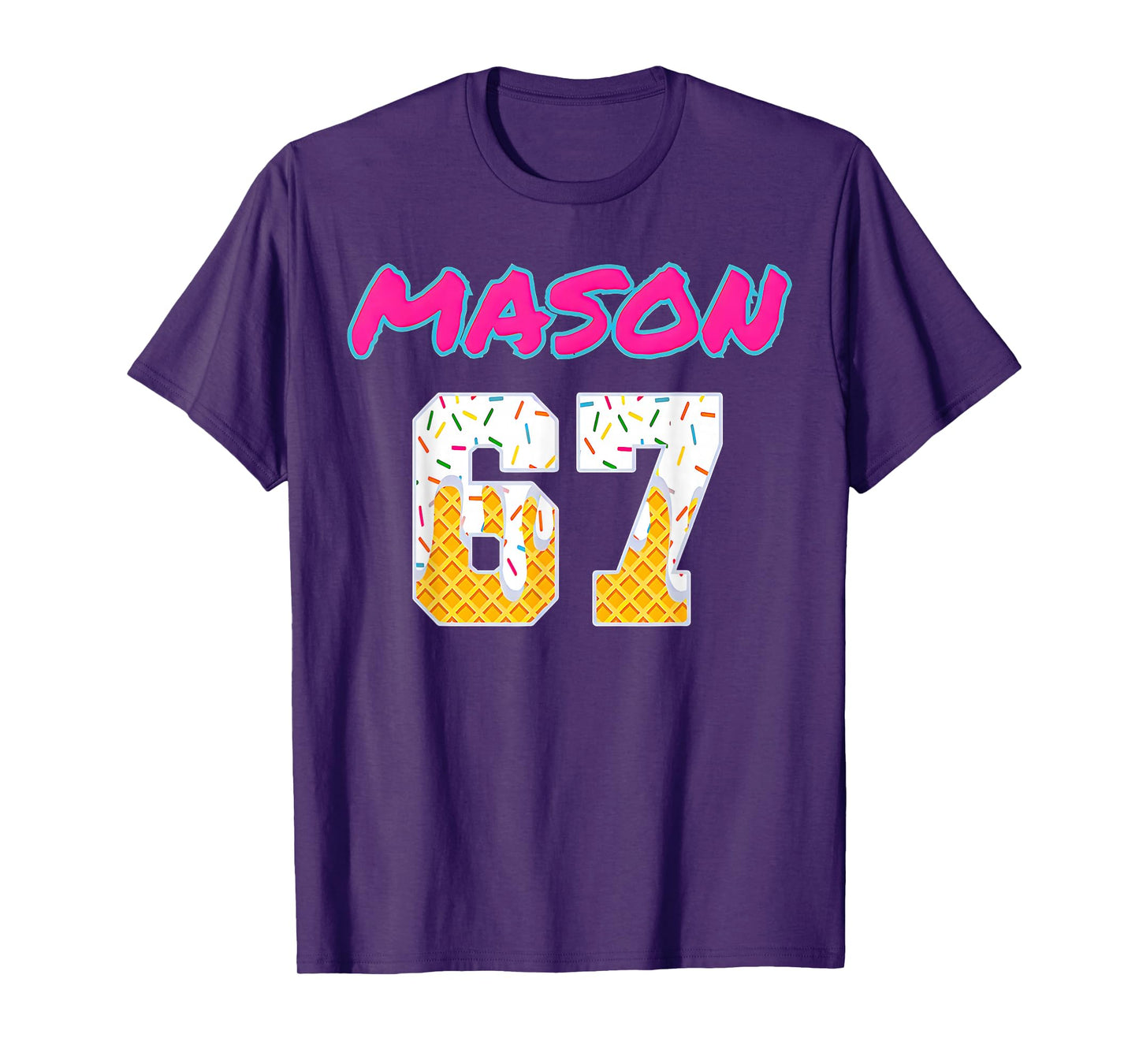 67 Baseball Meme Slang Viral Trend T-Shirt