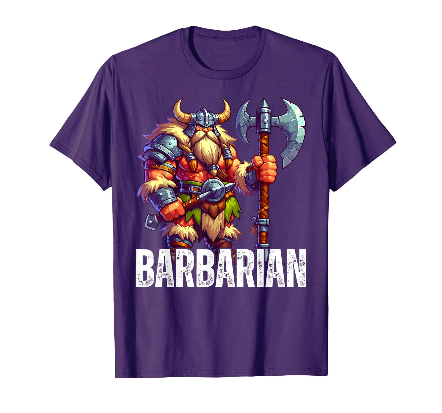 Dwarf Barbarian Fantasy Tabletop RPG Roleplaying Gamer T-Shirt