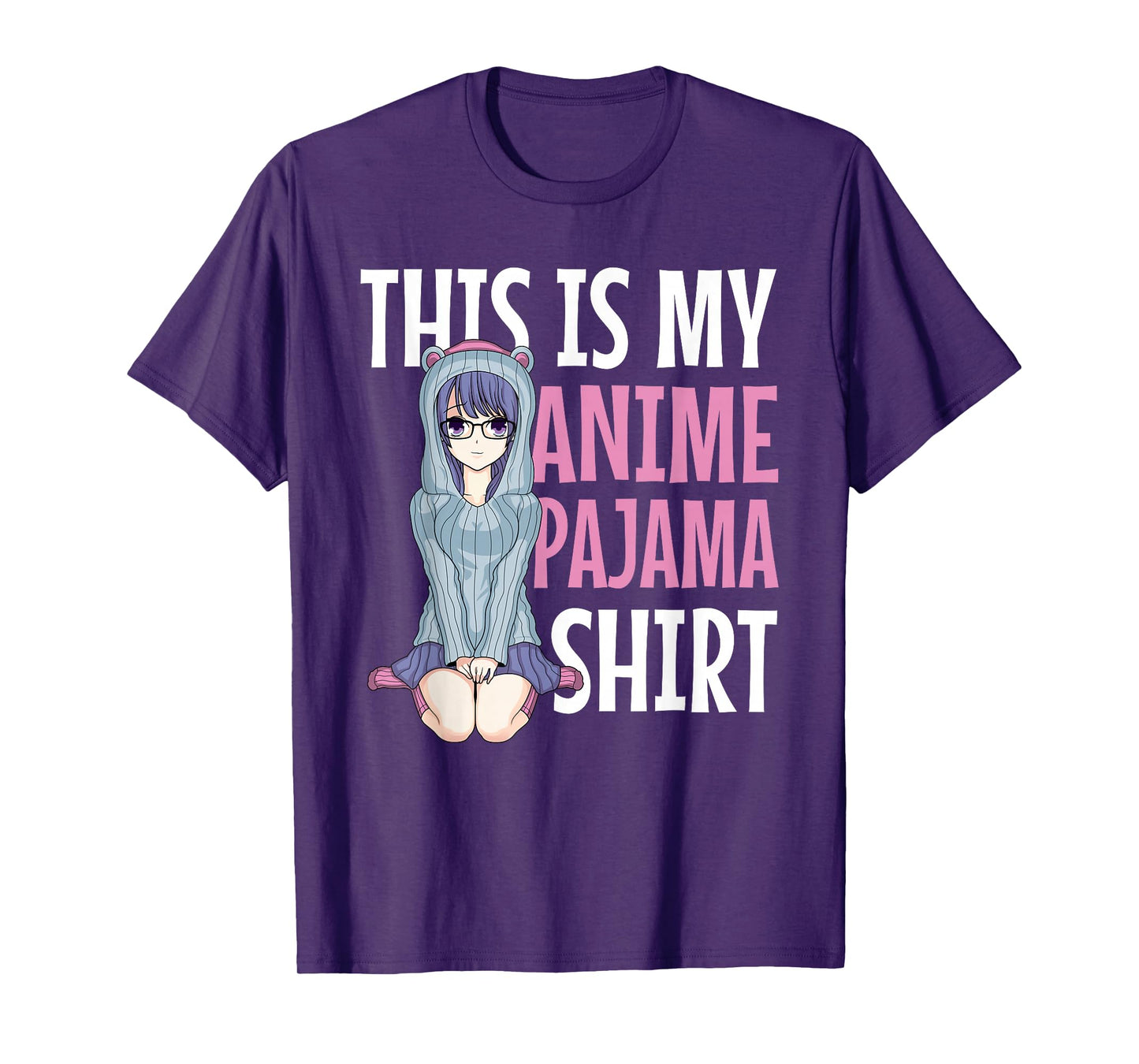 This Is My Anime Pajama Shirt - Pajamas For Teen Girls Gift T-Shirt