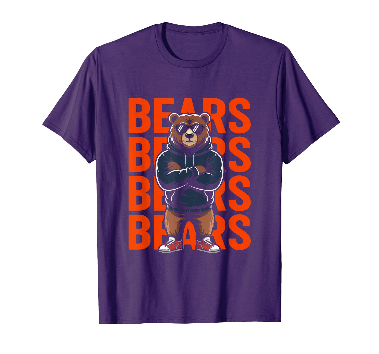 Retro Bear Gift for Men Women Boys Girls Kids T-Shirt