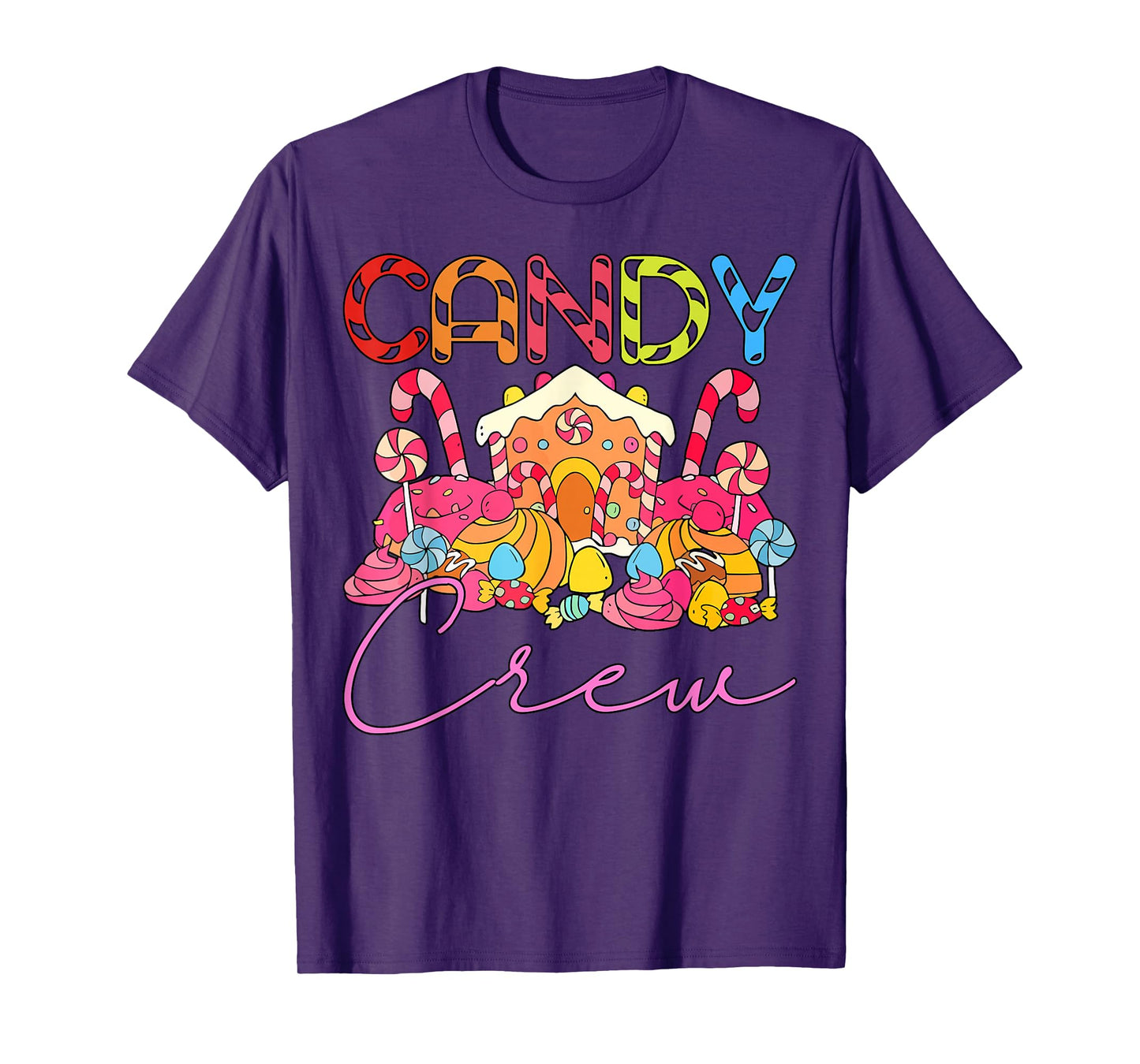 Candy Crew Candy Costume Women Candy Land Sweetie T-Shirt