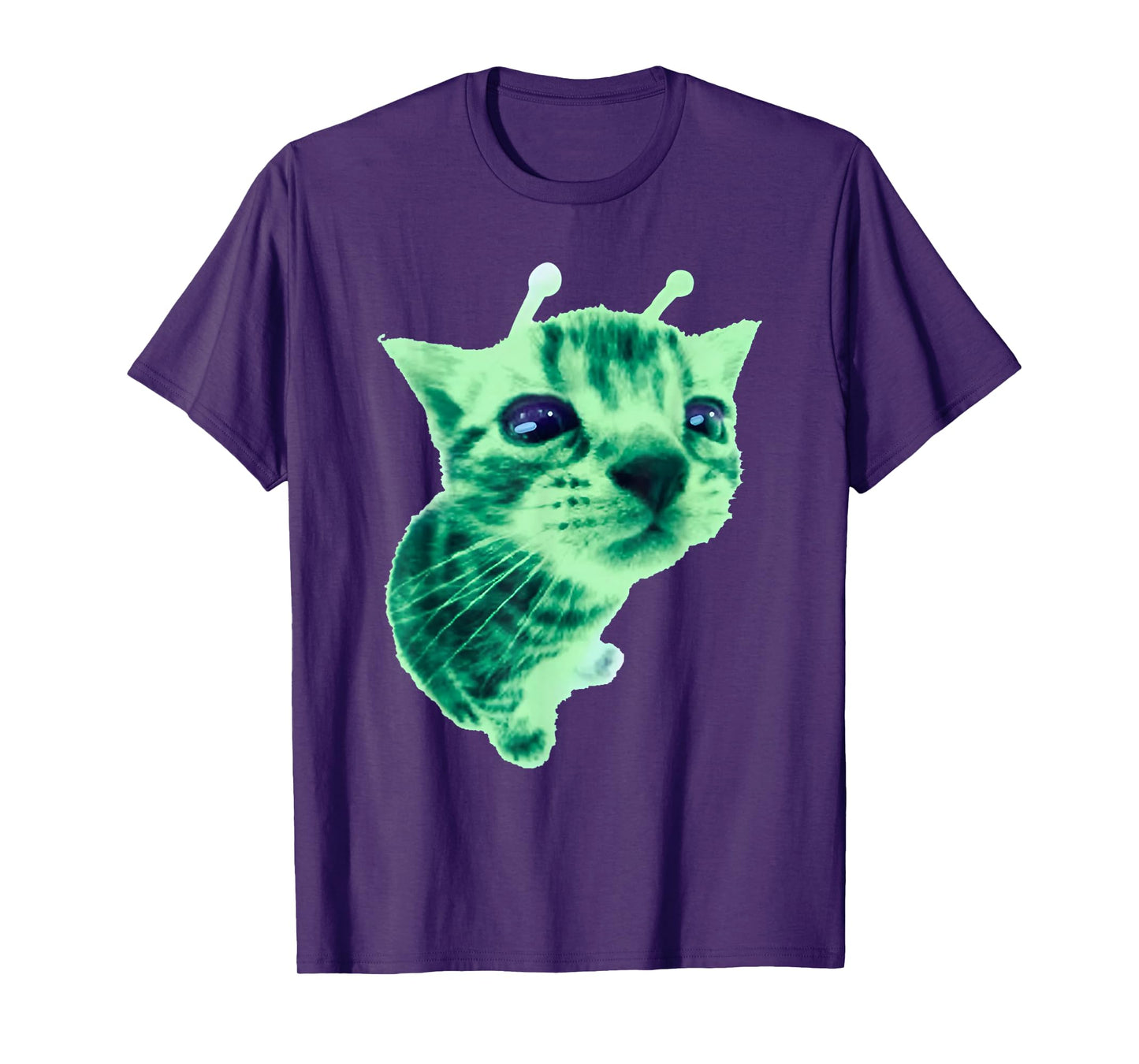 Gnarp Cat Silly Alien Cat Meme Brainrot Meme Funny Silly Cat T-Shirt