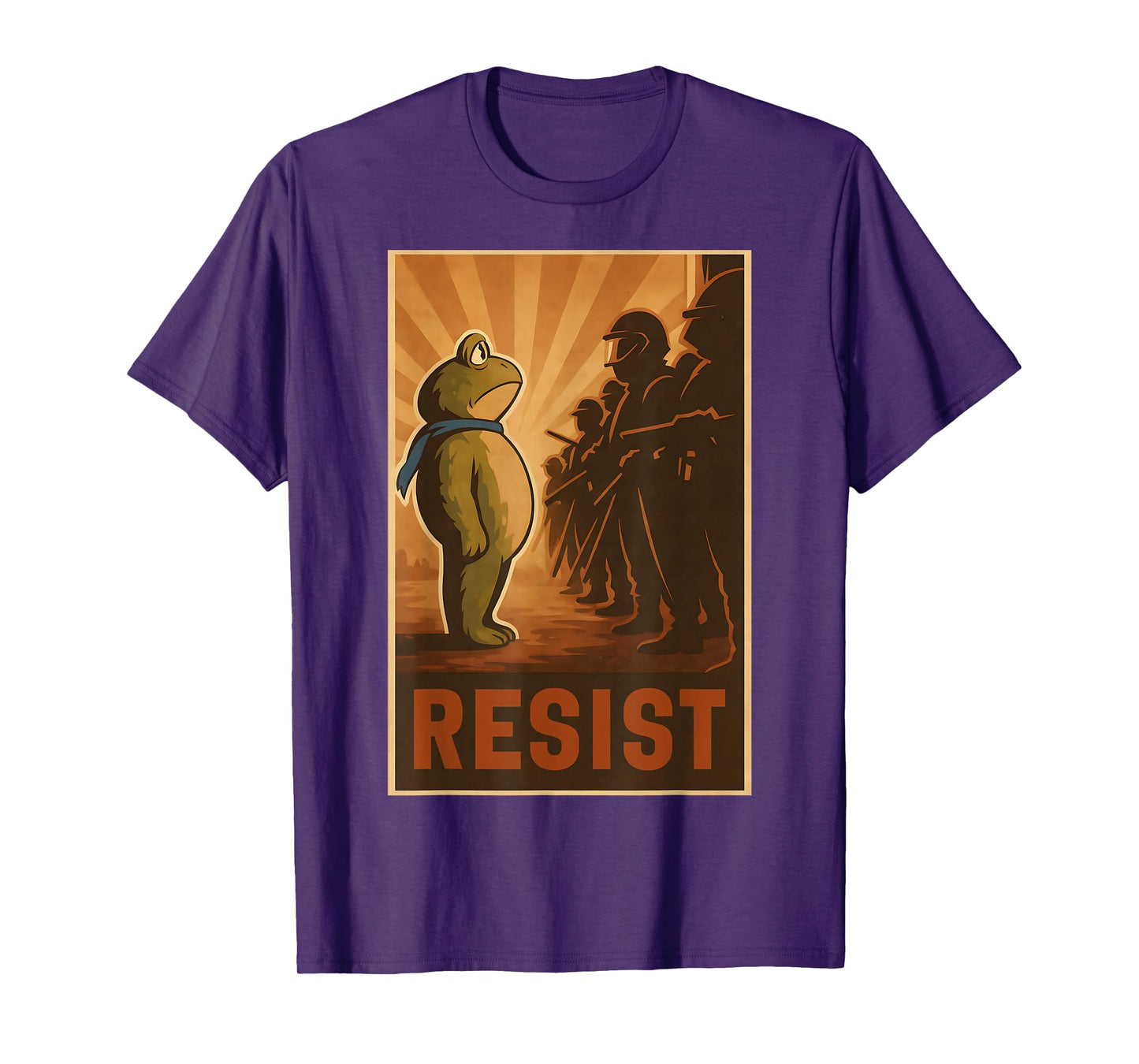 Portland Frog Protest for Men and Women T-Shirt