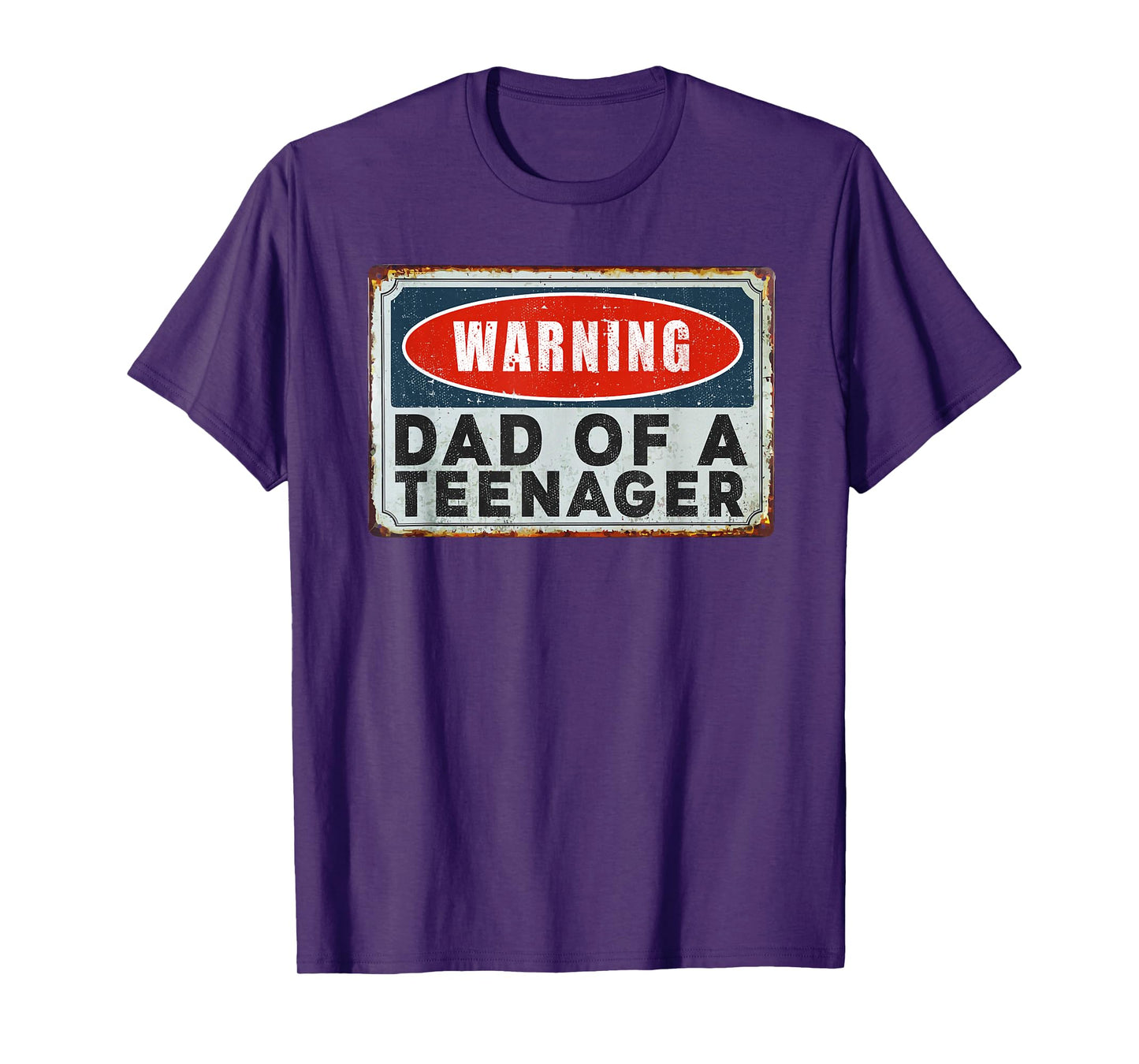 Warning Dad Of A Teenager Funny 13 Years Old Teenage Humor T-Shirt