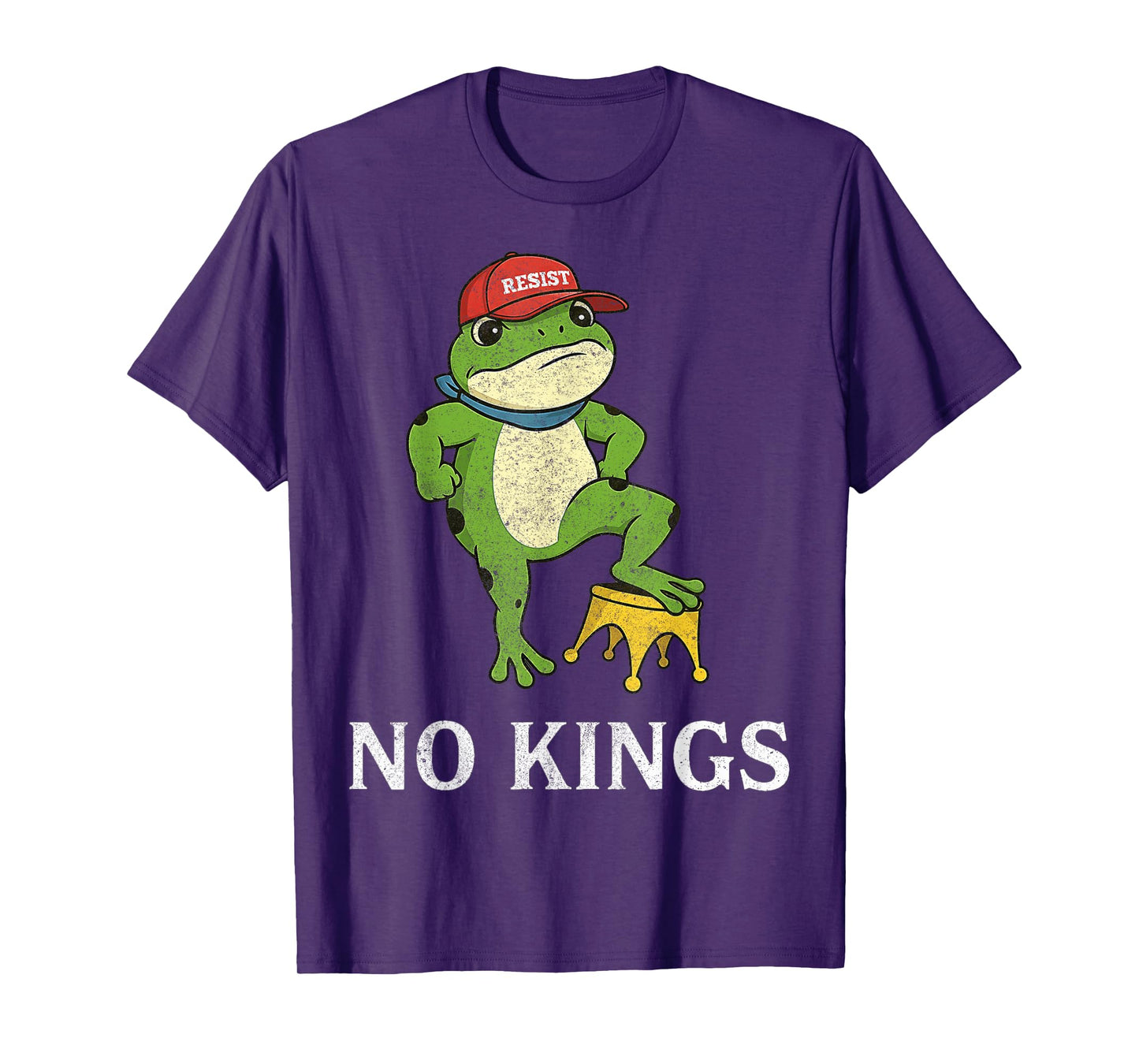 Freedom Portland Frog Resist No Kings T-Shirt