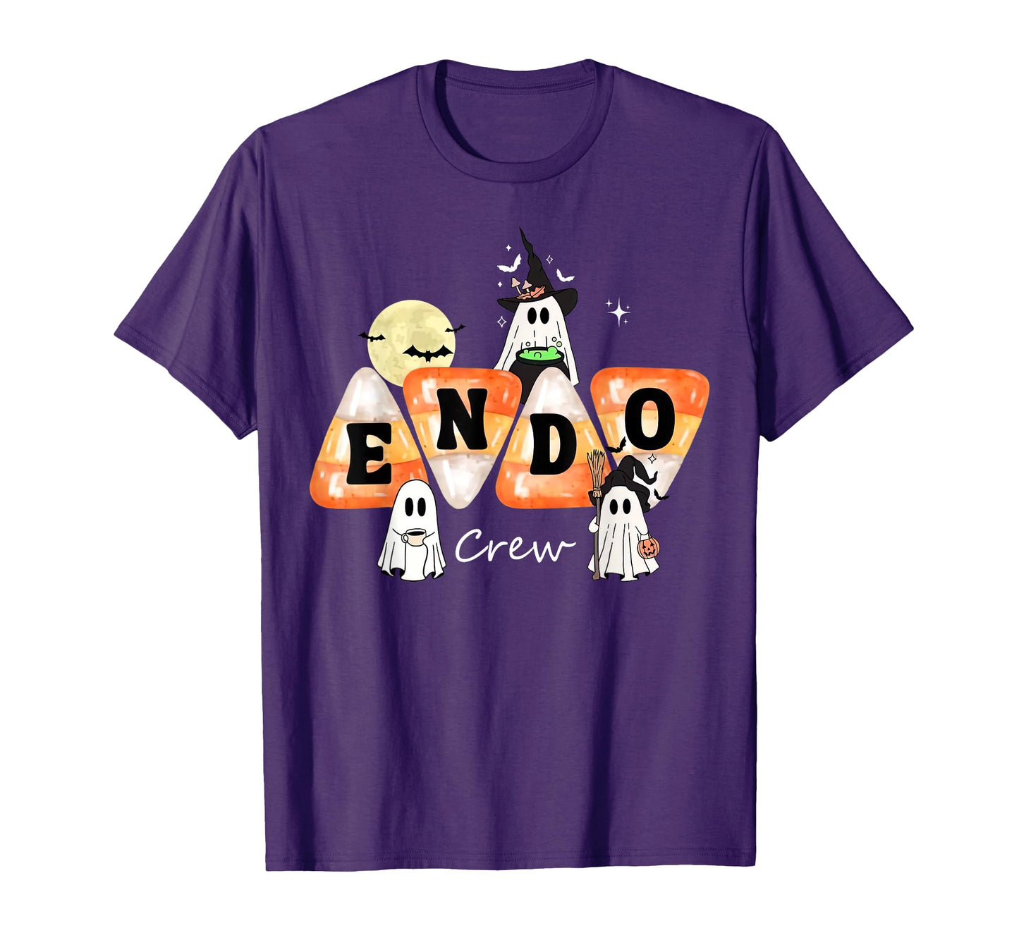 Endo Crew Endoscopy Nurse GI Colonoscopy Colon Halloween T-Shirt