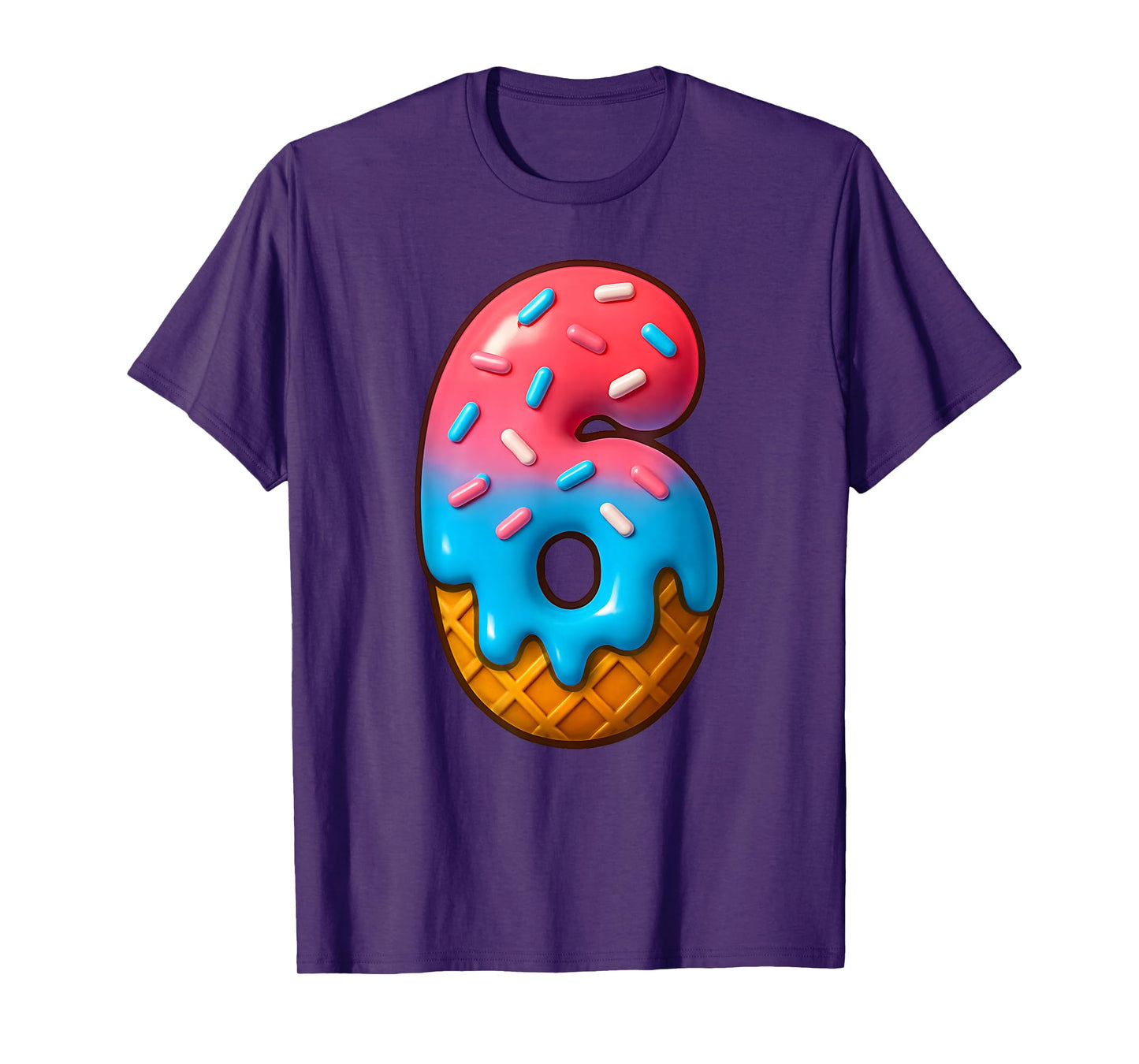 67 Meme Matching Couple Halloween Costume Ice Cream 6 Six T-Shirt