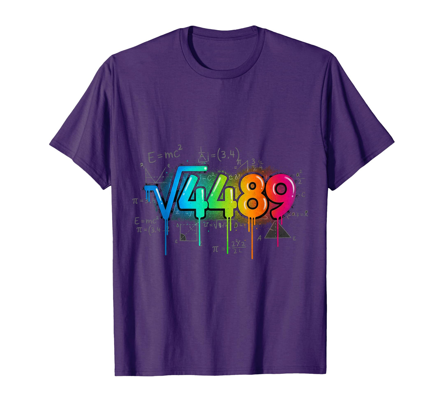 67 Meme Square Root 4489 DRIP Six Seven Math Teacher T-Shirt