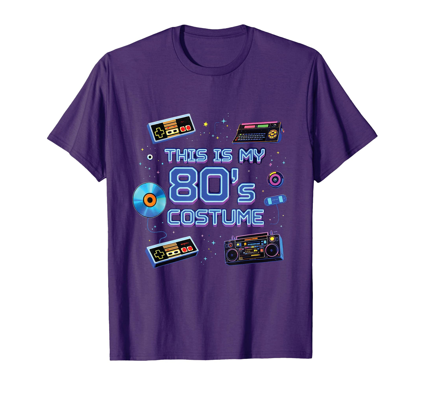This is My 80's Costume Retro 80s Nostalgia Fun Memories T-Shirt