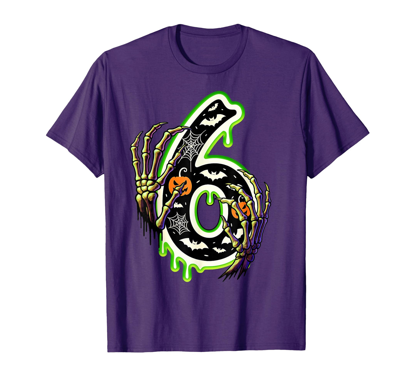 Six Seven Meme 6 7 67 Halloween Skeleton Couple Costume T-Shirt