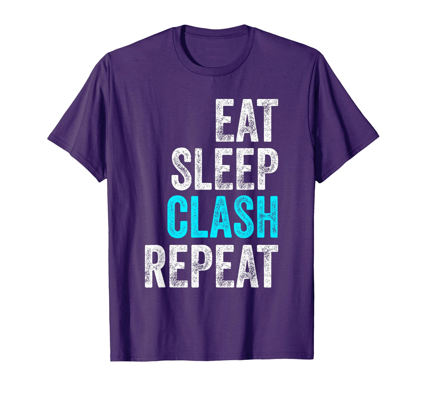Gaming Clan Shirt Eat Sleep Clash Repeat Clans Clash T-Shirt
