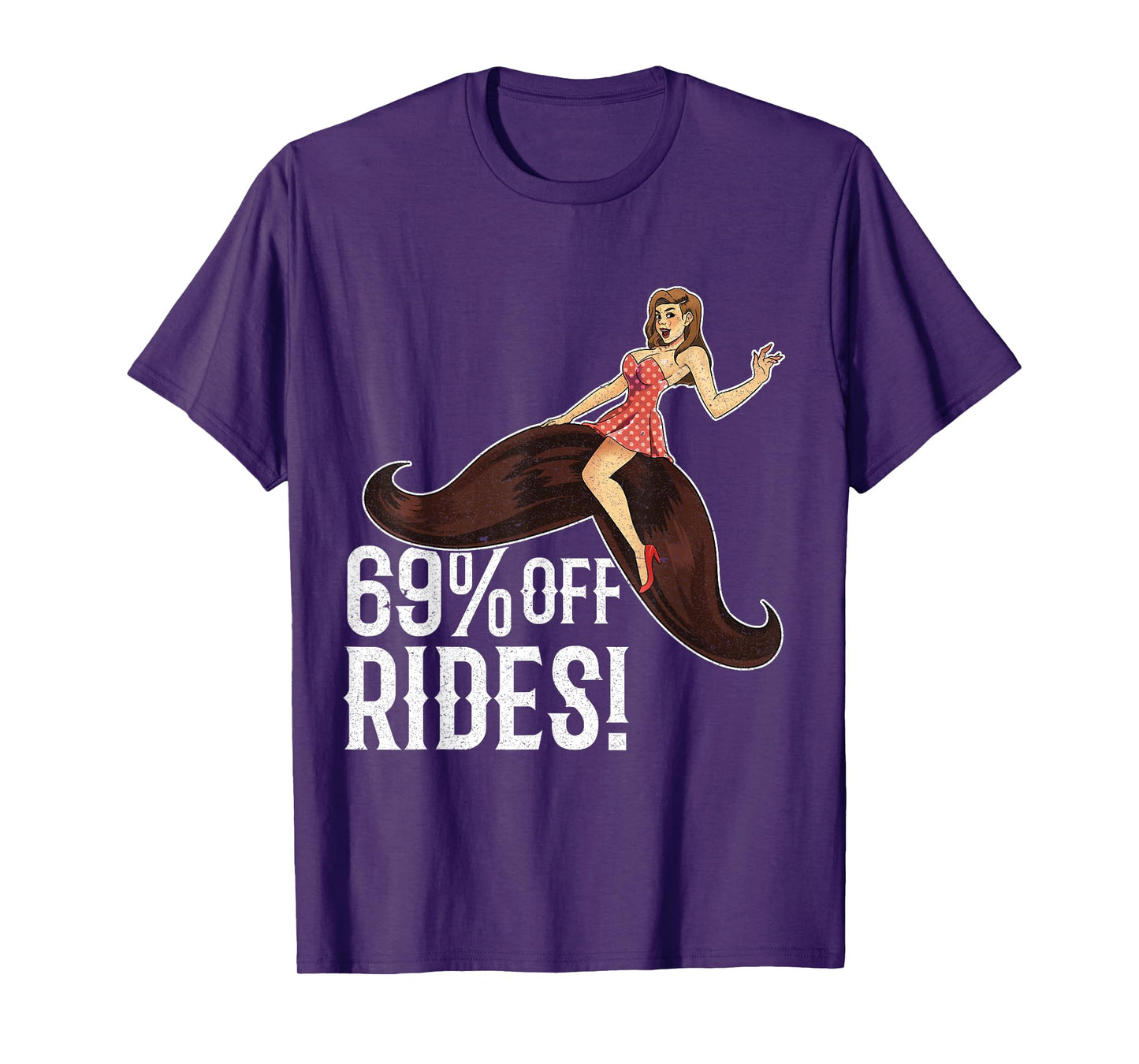 Free Mustache Ride 69% Off Rides Moustache Naughty T-Shirt