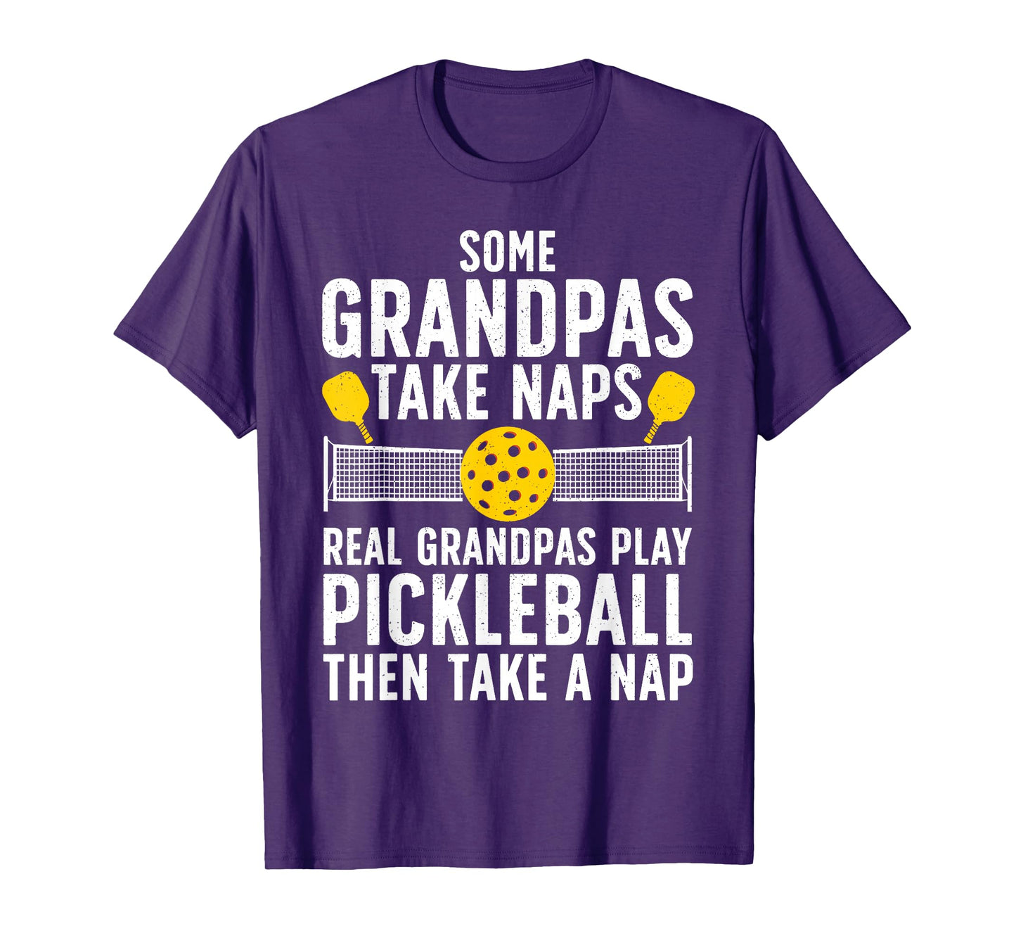 Cool Pickleball Men Grandpa Paddle Sport Pickleball Player T-Shirt