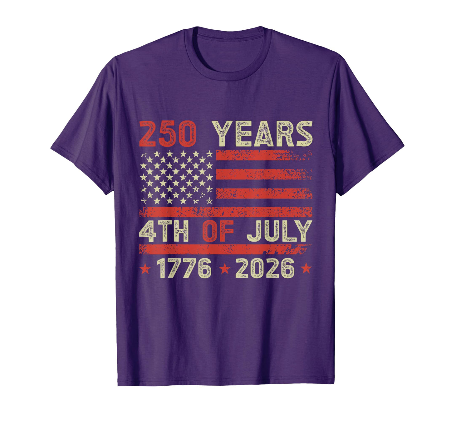 250th Anniversary 4th of July 2026 USA 250th Anniversary T-Shirt