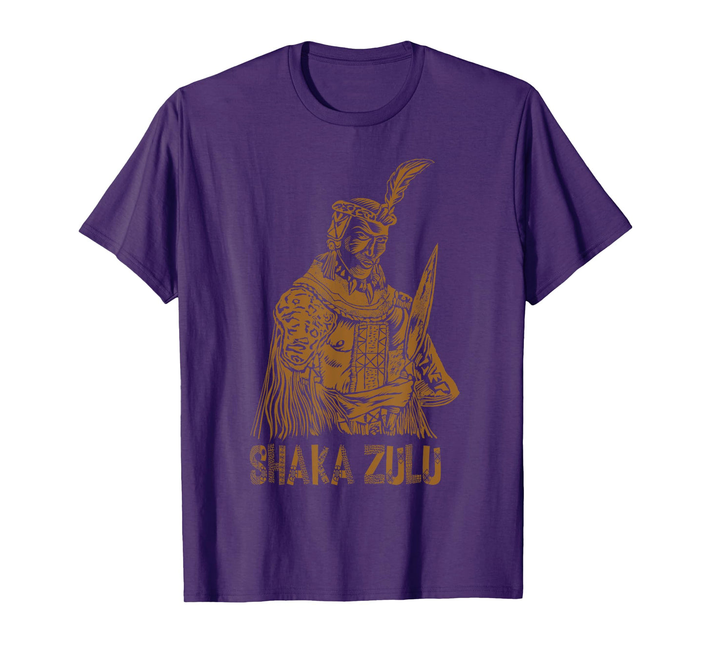 Cool Shaka Zulu African King Pride Funny Gift For Men Women T-Shirt