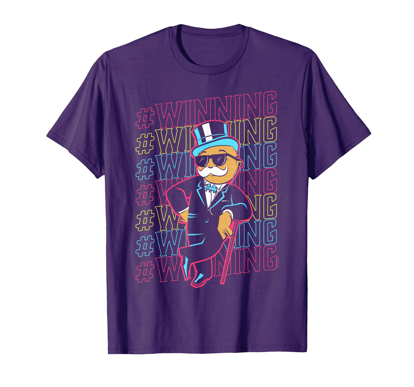 Monopoly Rich Uncle Pennybags Winning T-Shirt