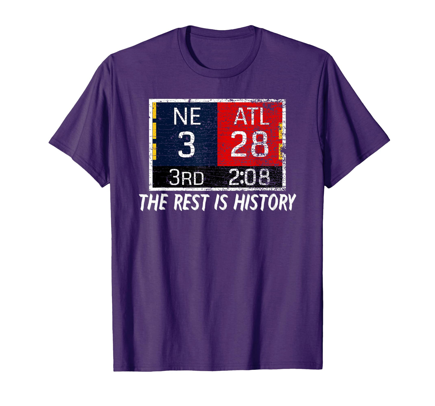 New England 3, Atlanta 28 - The Rest is History T-Shirt T-Shirt