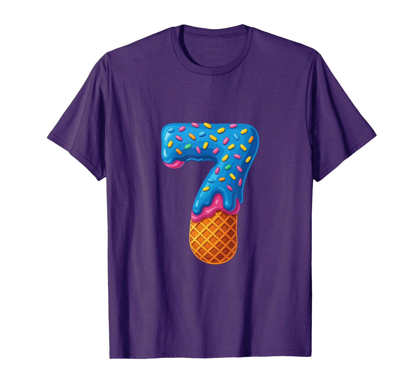 67 Ice Cream Drip Meme Funny Six Seven Gen-Alpha Couple T-Shirt
