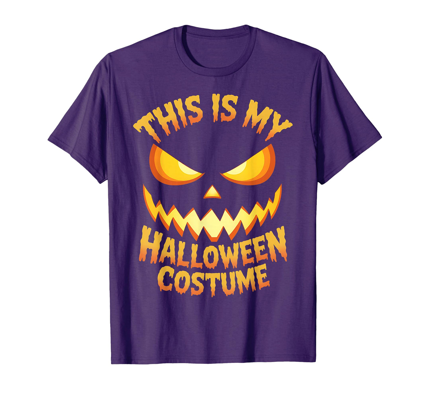 Funny This is My Halloween Costume Shirt Women Kids Men T-Shirt