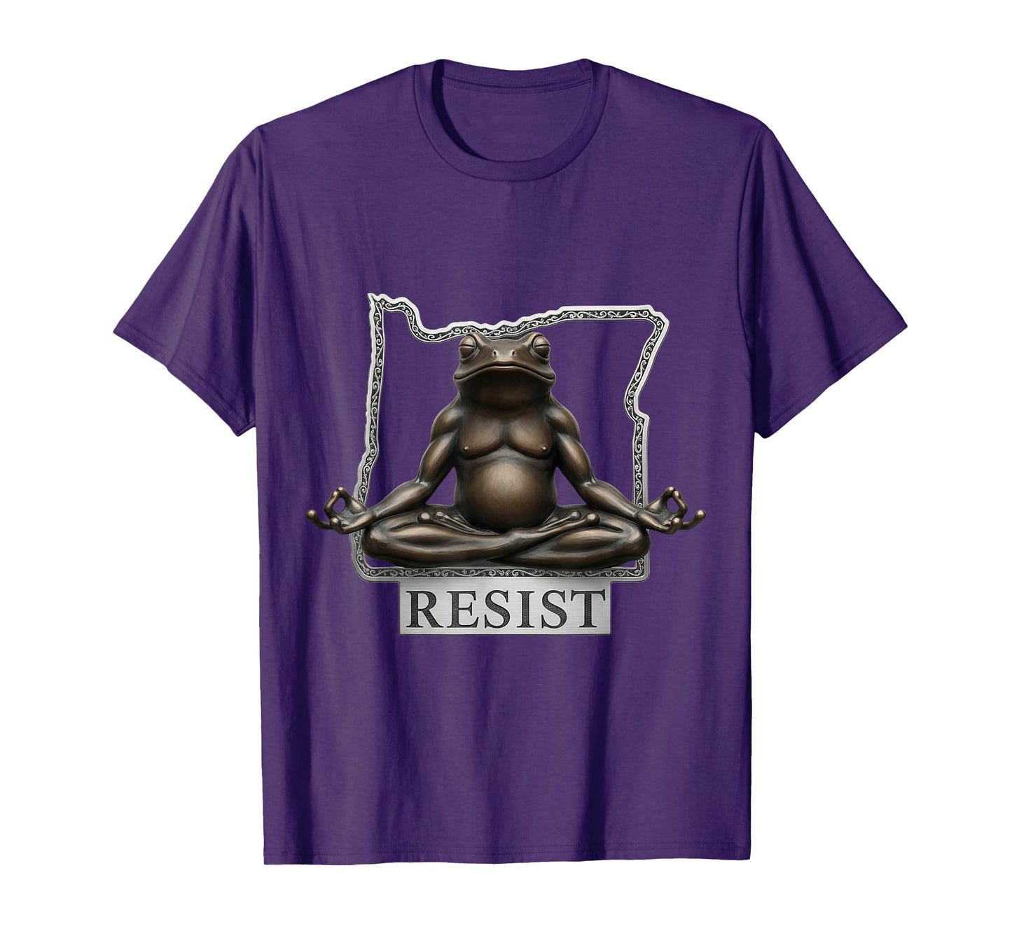 Portland Frog Protest Shirt Funny Portland Frog Protest T-Shirt