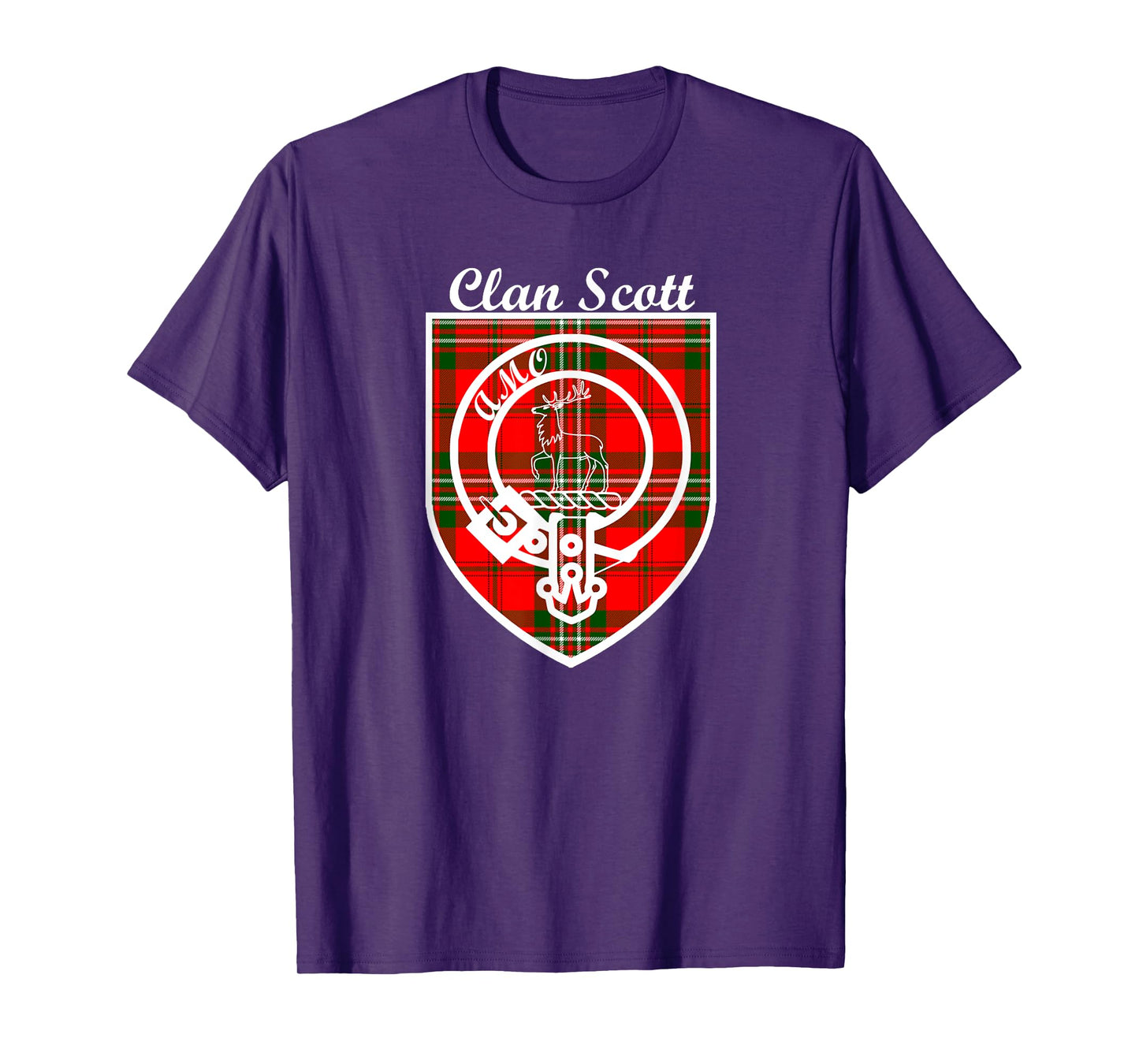 Scott surname last name Scottish Clan tartan badge crest T-Shirt