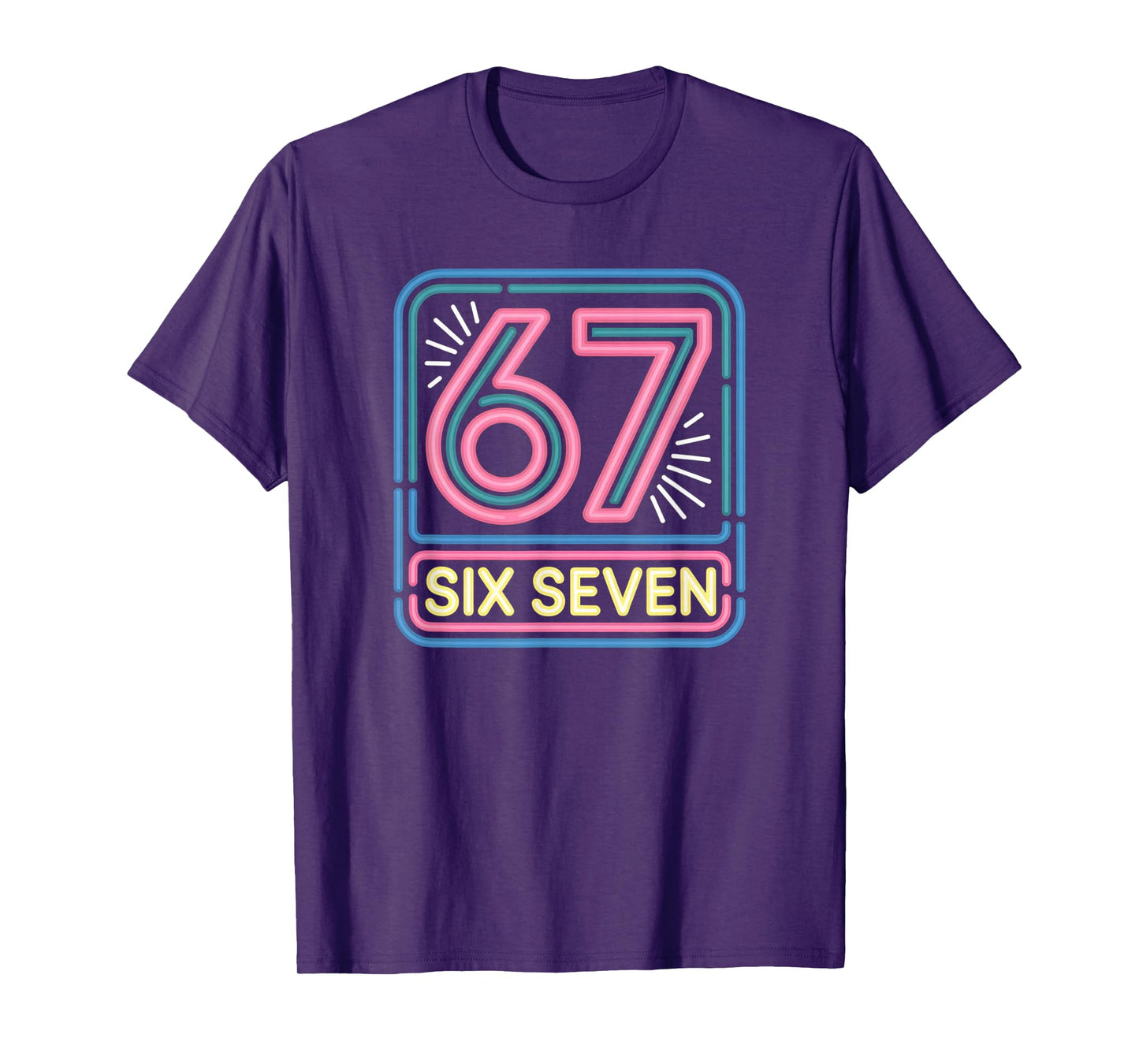 Six Seven 6 7 Meme Funny T-Shirt