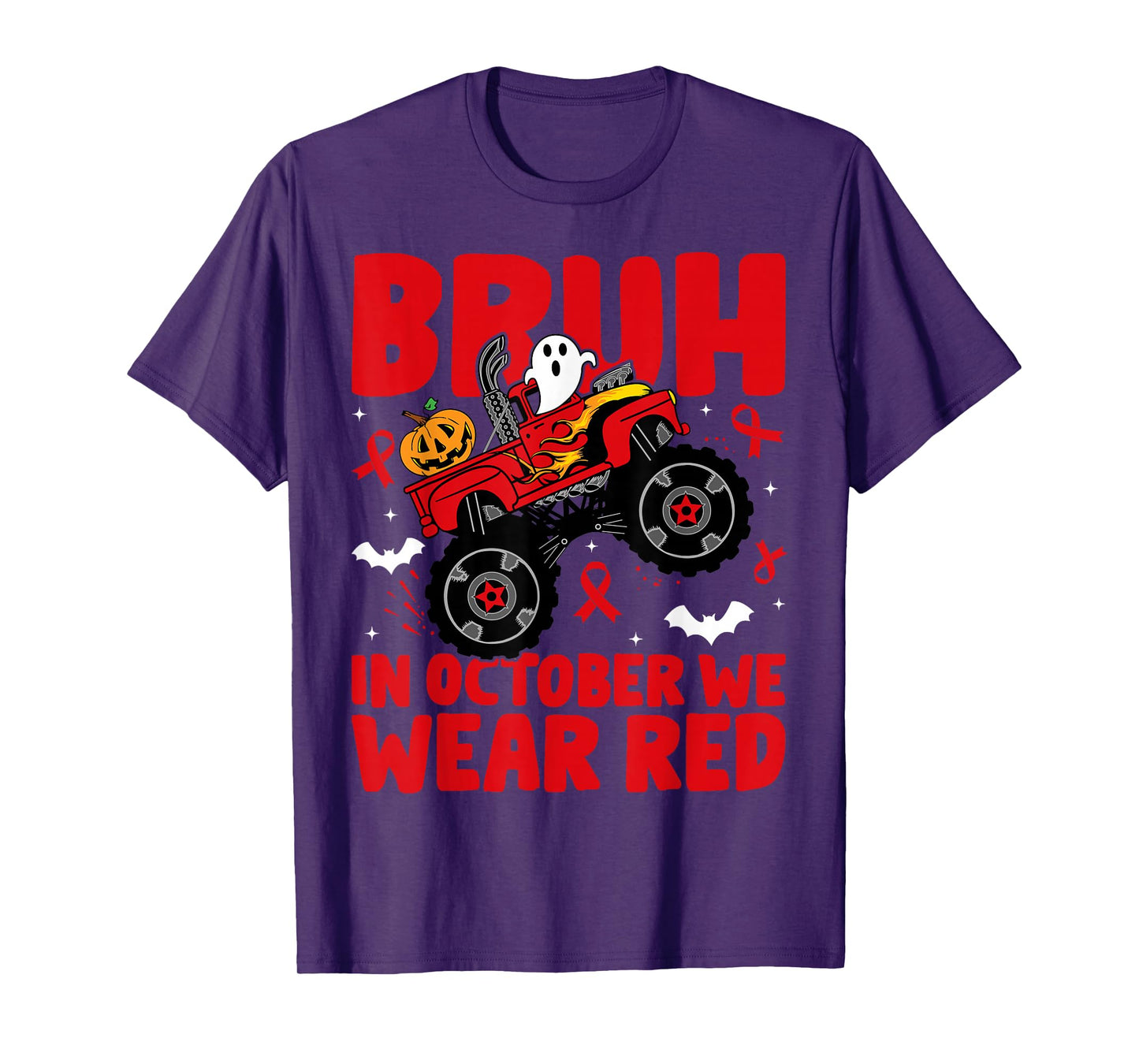 Red Ribbon Week Awareness For Toddler Kids Boys Halloween T-Shirt