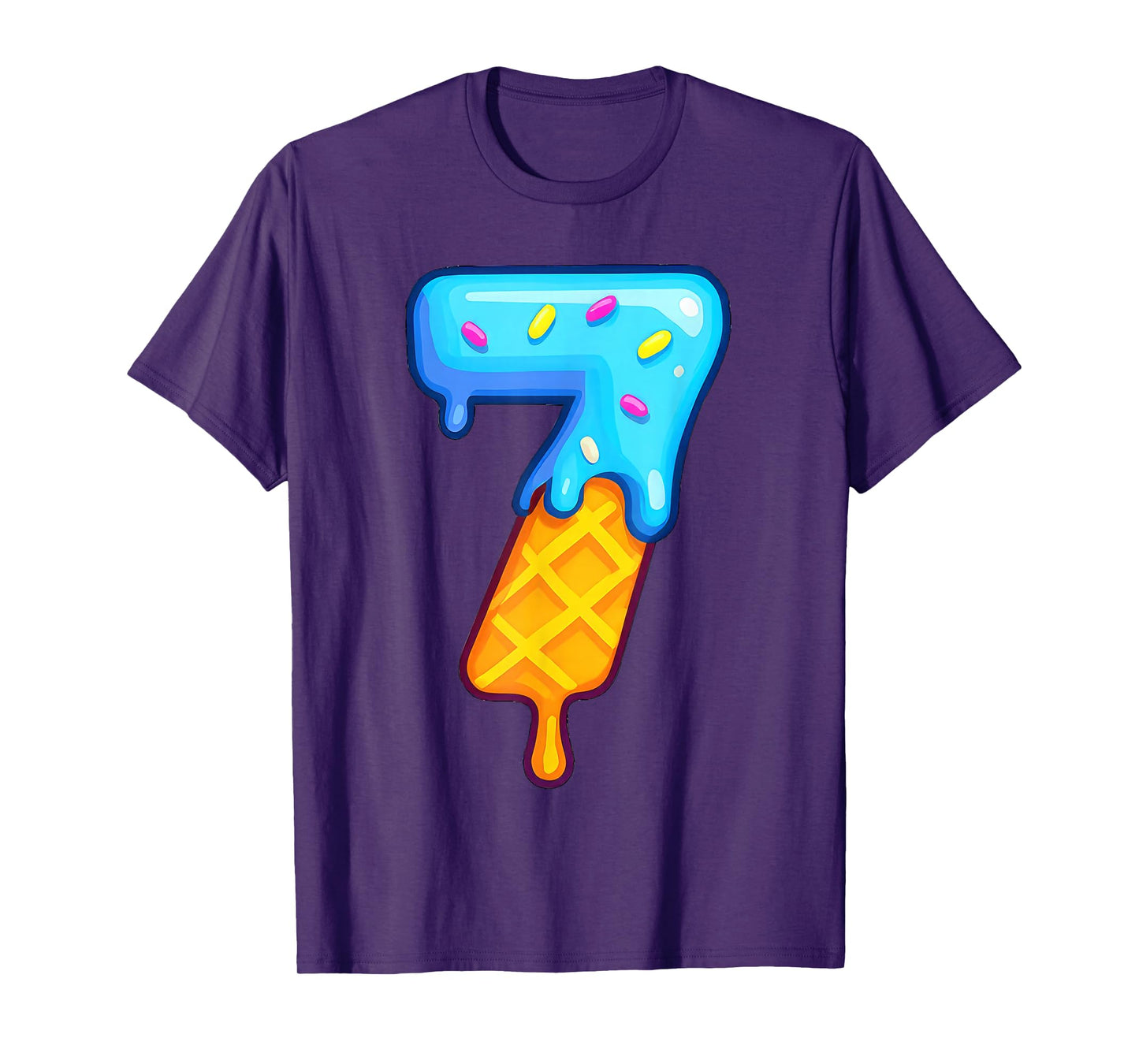 67 Meme Matching Couple Halloween Costume Ice Cream 7 Seven T-Shirt