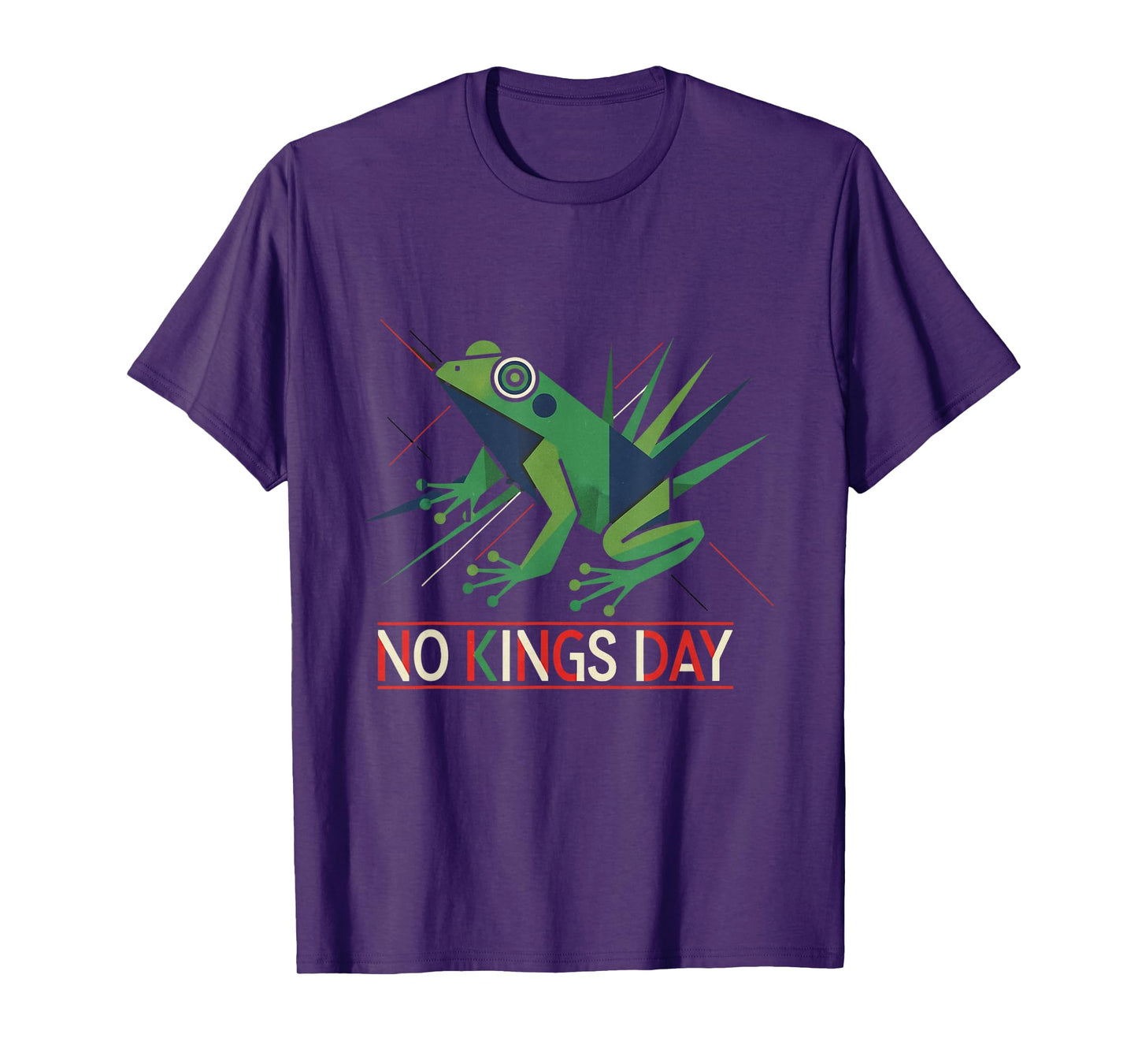 No Kings Day Portland Shirt Minimalist Frog Protest T-Shirt