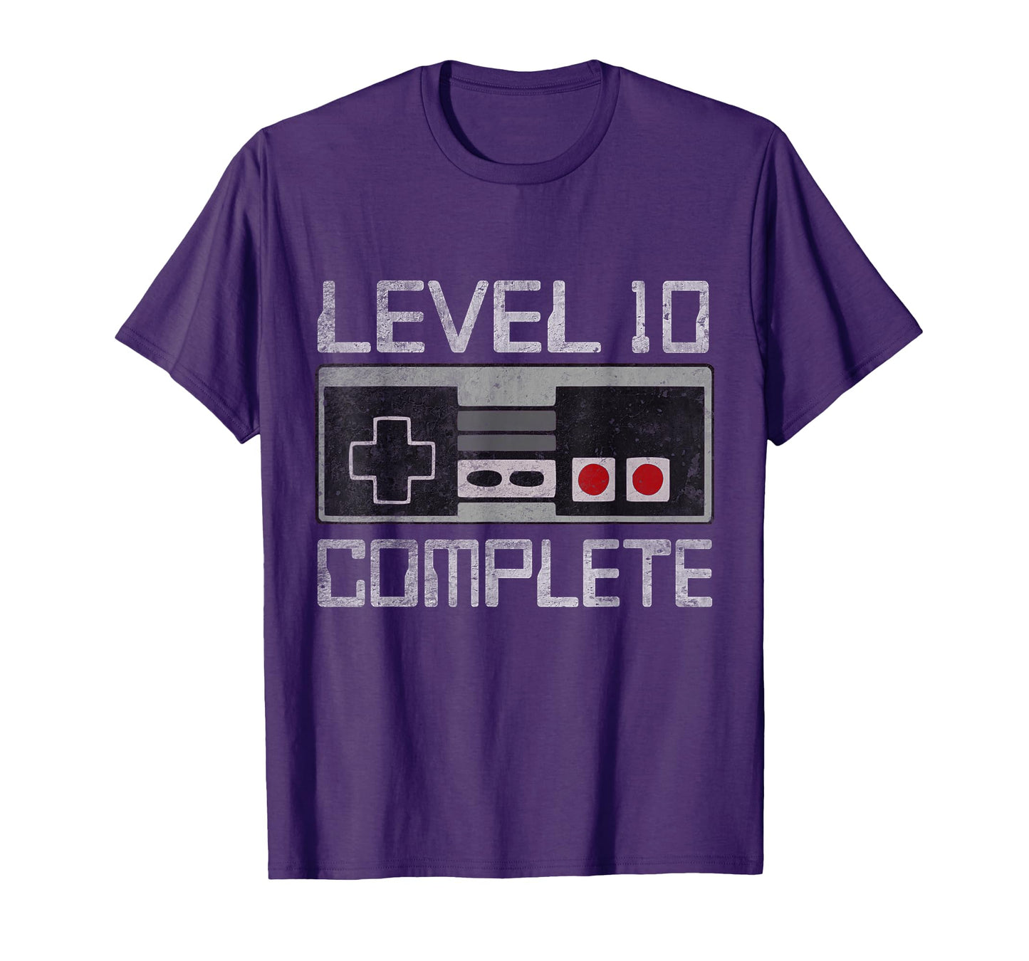 Level 10 Complete 10 Year 10th Wedding Anniversary For Him T-Shirt