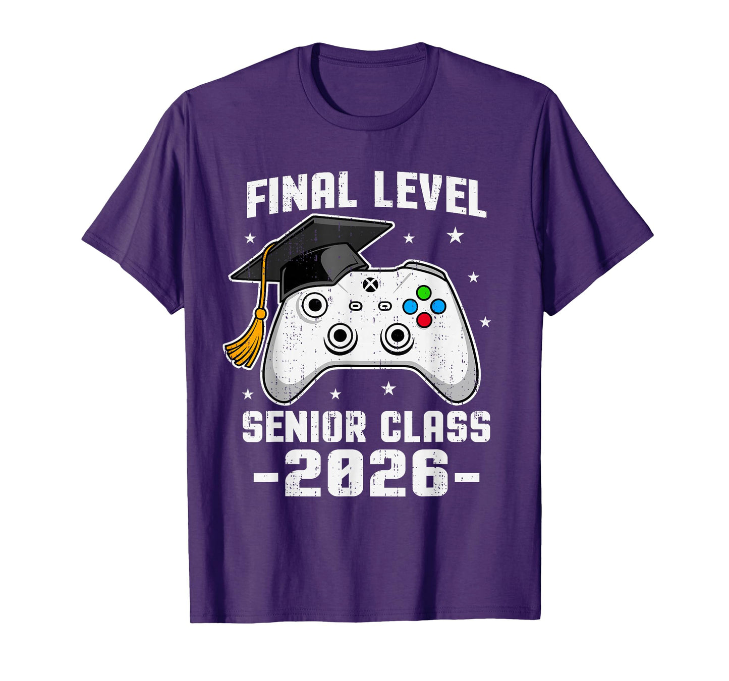 Senior 2026 Video Game Gamer Class of 2026 Graduation Grad T-Shirt