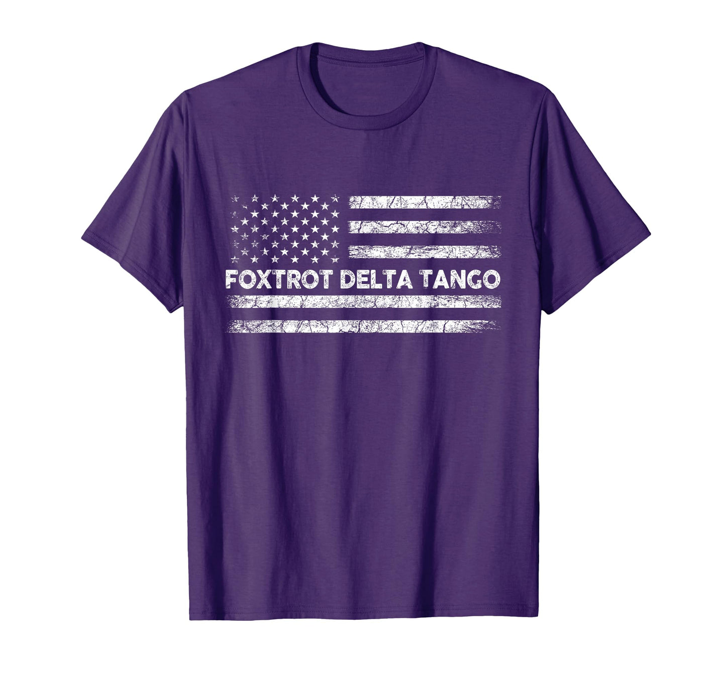 Foxtrots Delta Tangos Funny US Flag Foxtrots Deltas Tangos T-Shirt