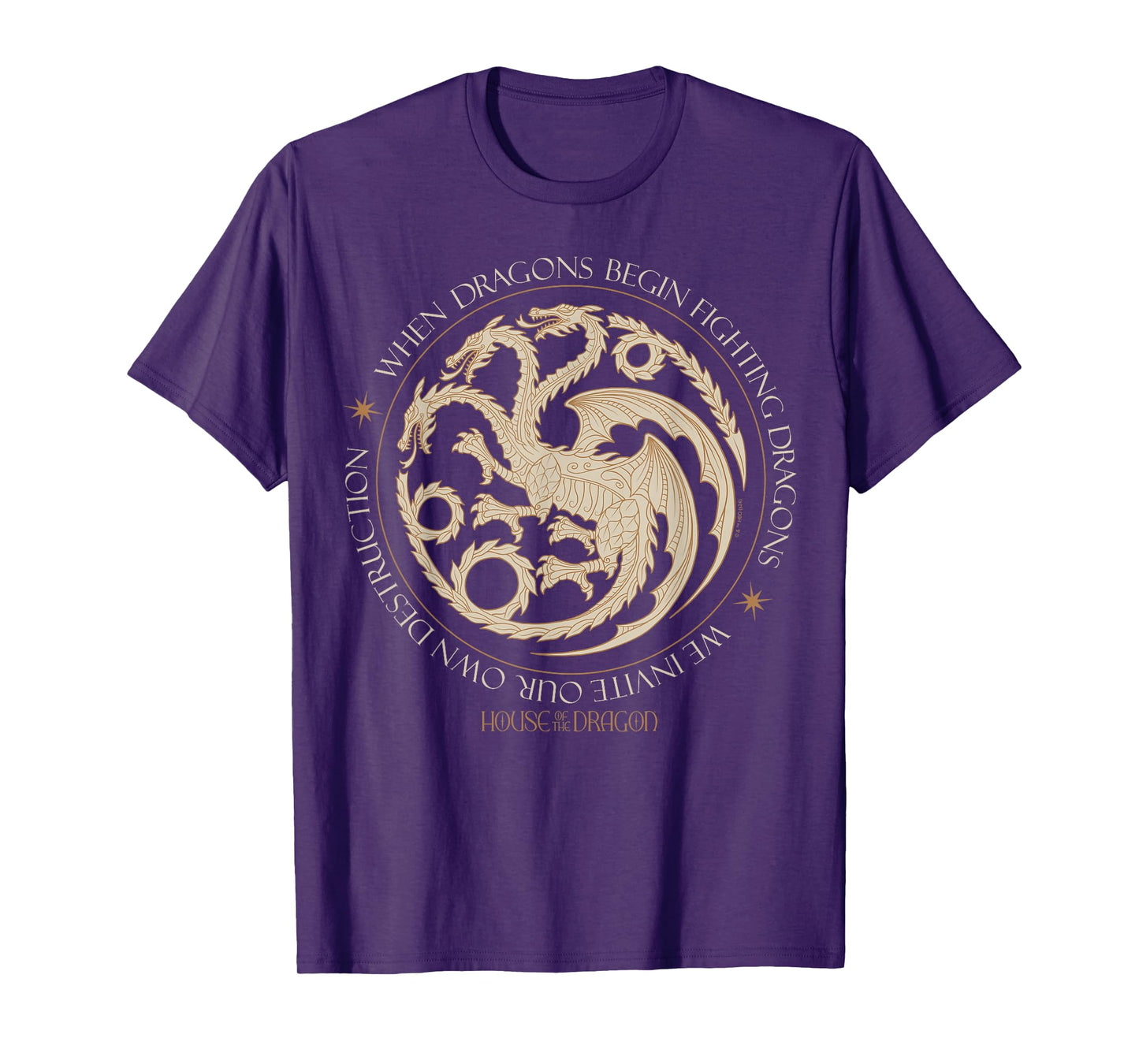House Of The Dragon - When Dragons Begin Fighting T-Shirt